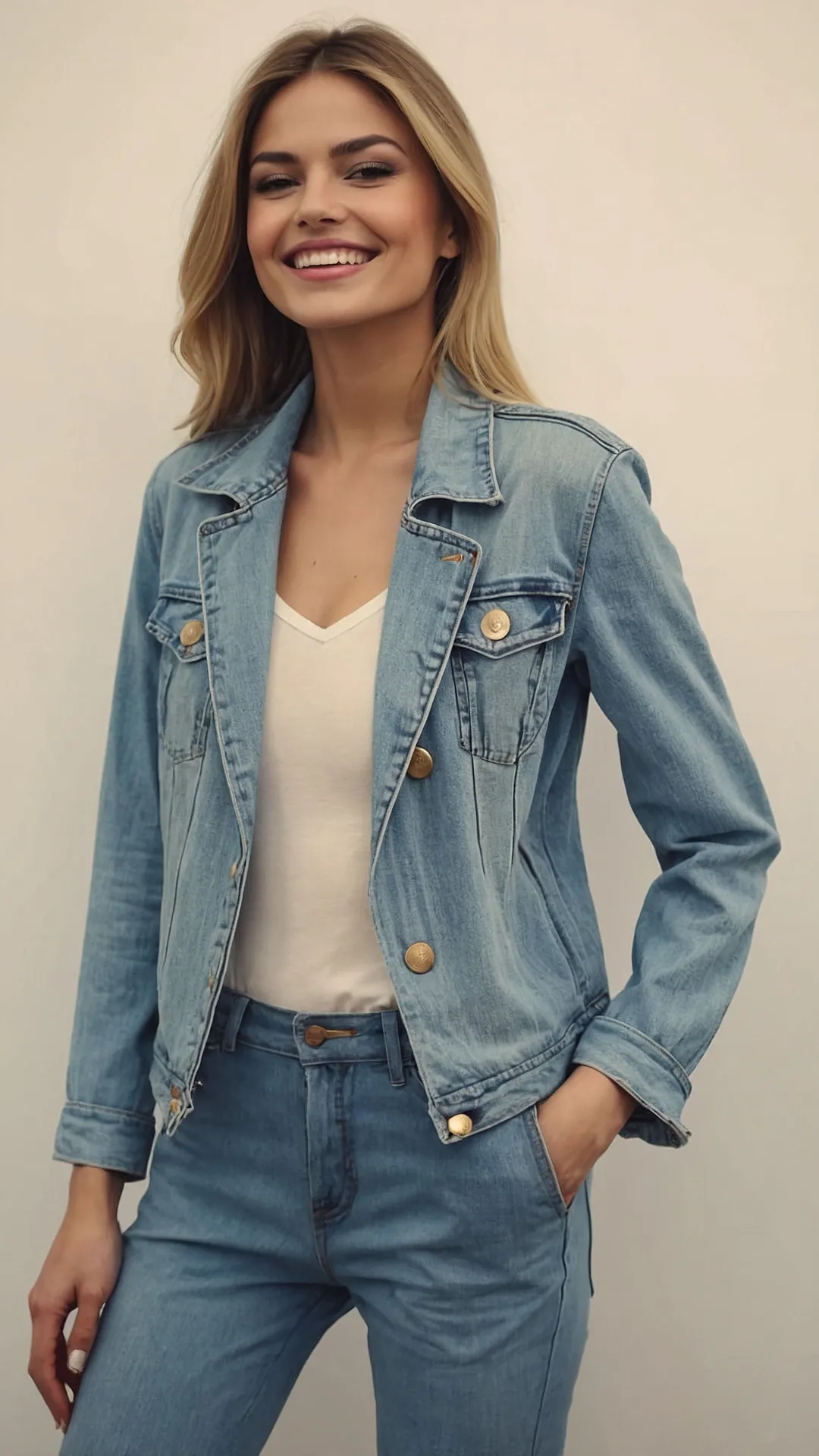 One-Piece Denim Chic