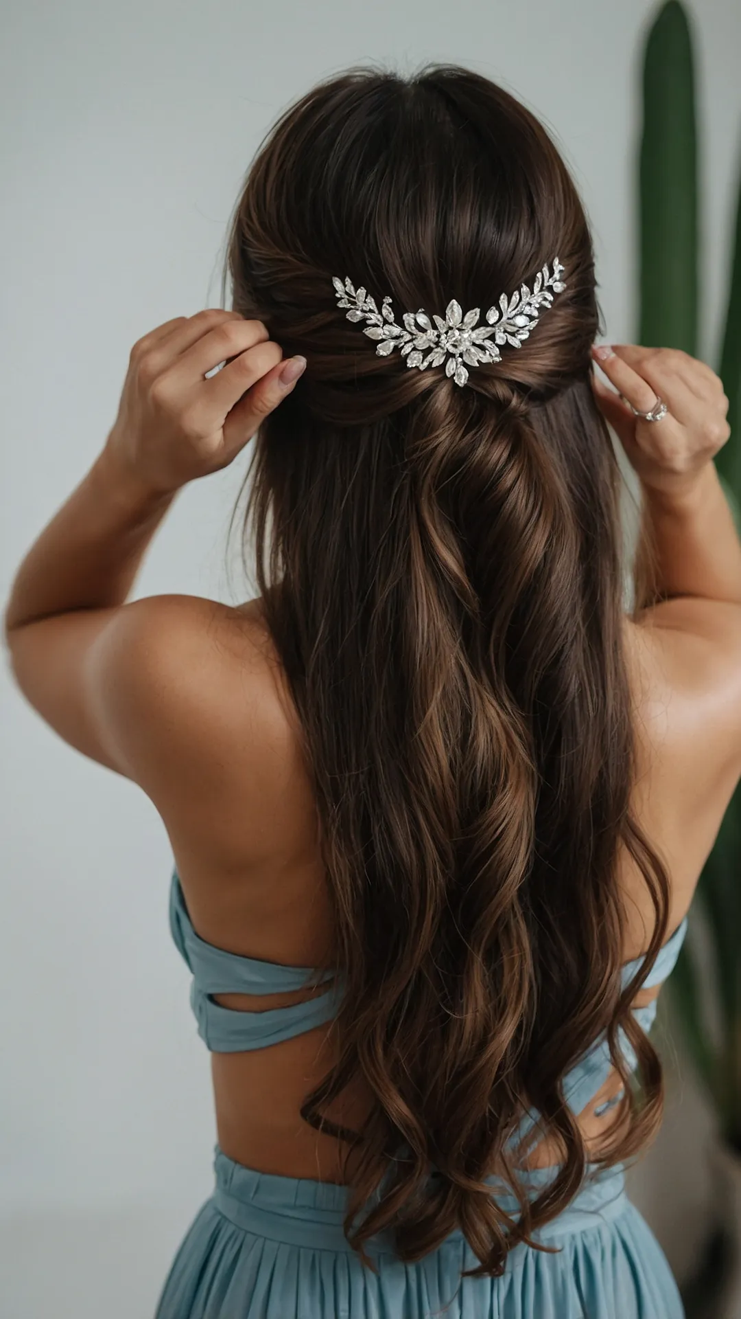 Twisted Perfection: Wedding Tresses