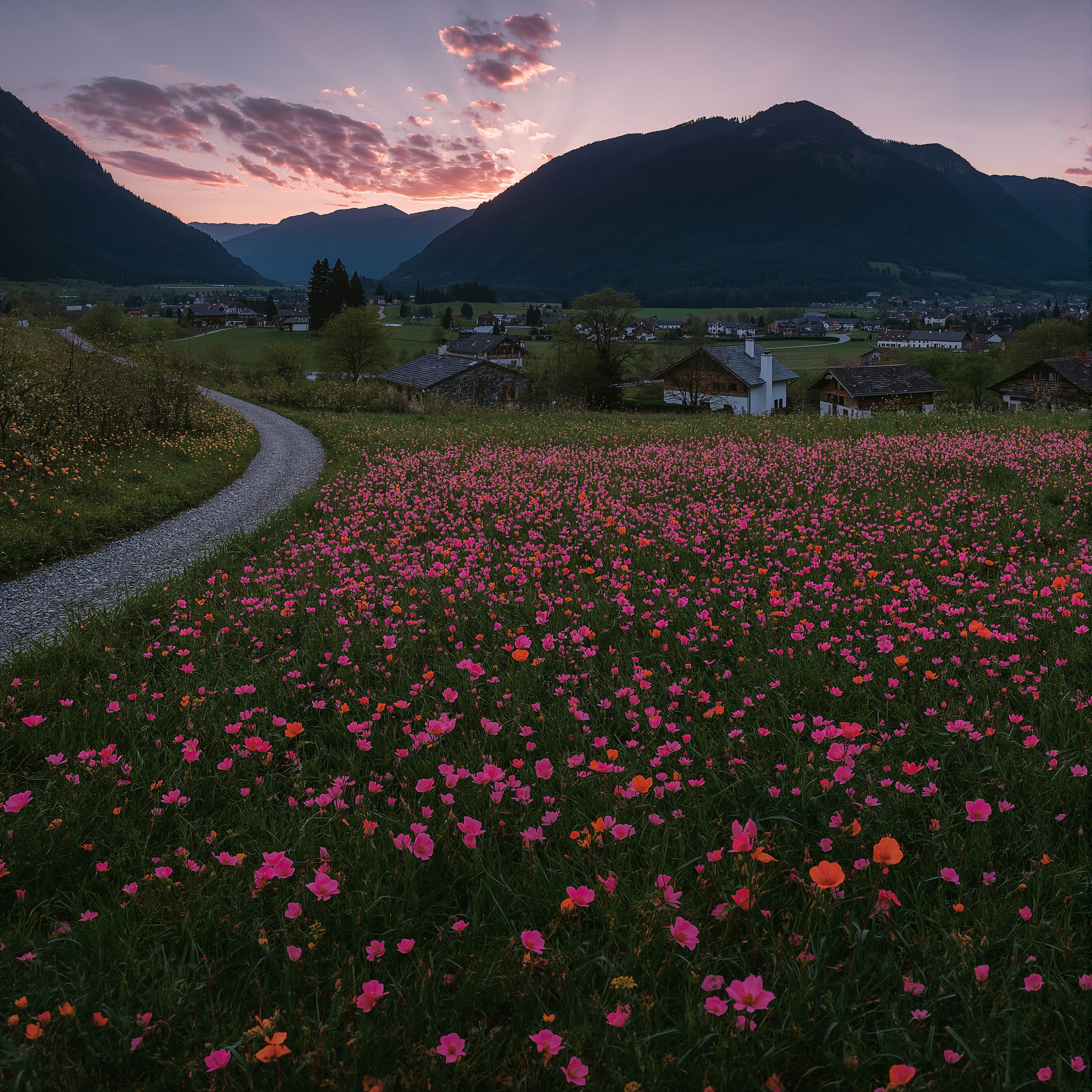 Golden Hour in Switzerland: Idyllic Towns & Hillside Views