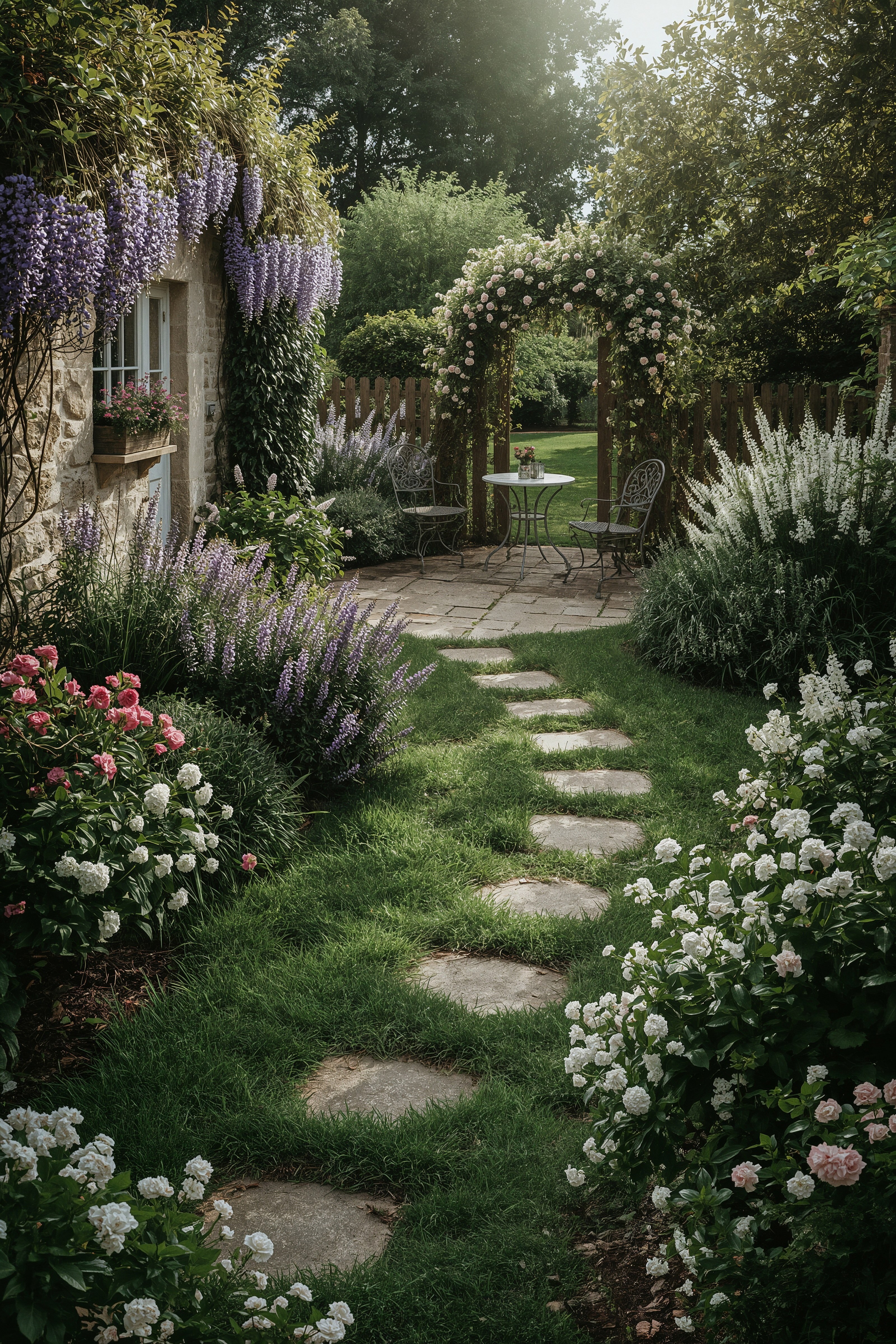 Enchanting Cottage Garden Oasis: Dream Outdoor Space Ideas
