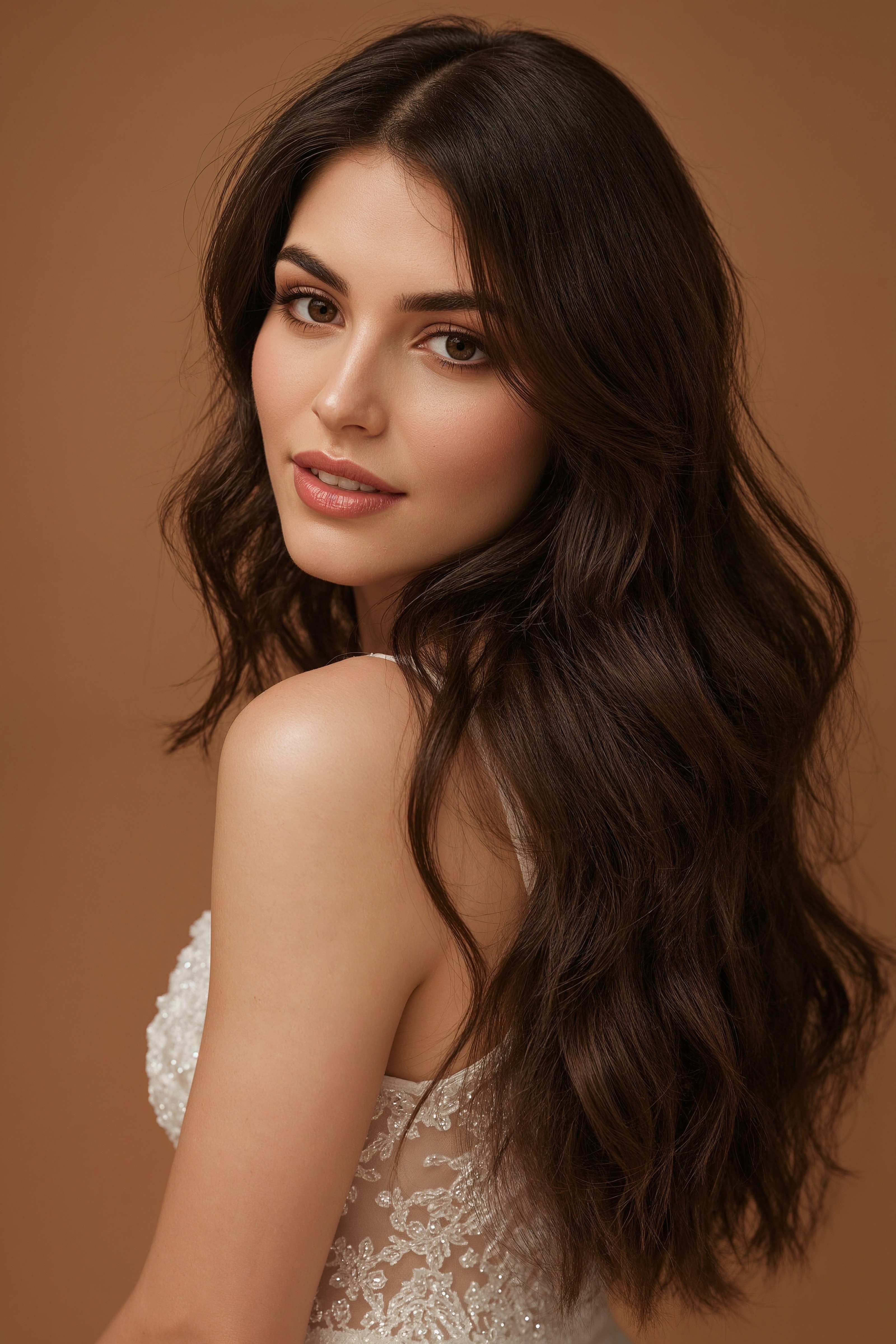 Dark Chocolate Bridal Hair: Rich & Stunning Wedding Styles