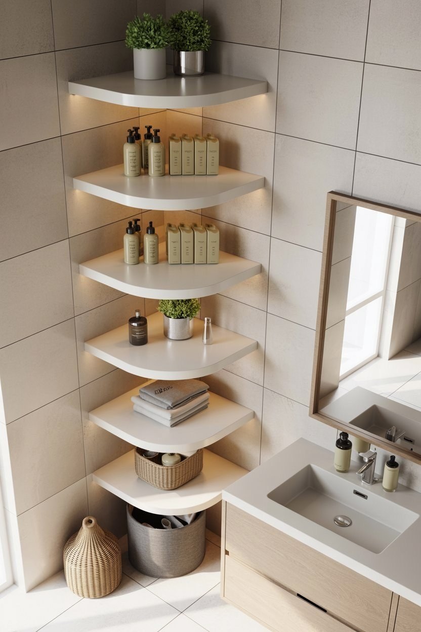 Small Space Solutions: Minimalist Bathroom Storage Ideas for Apartments