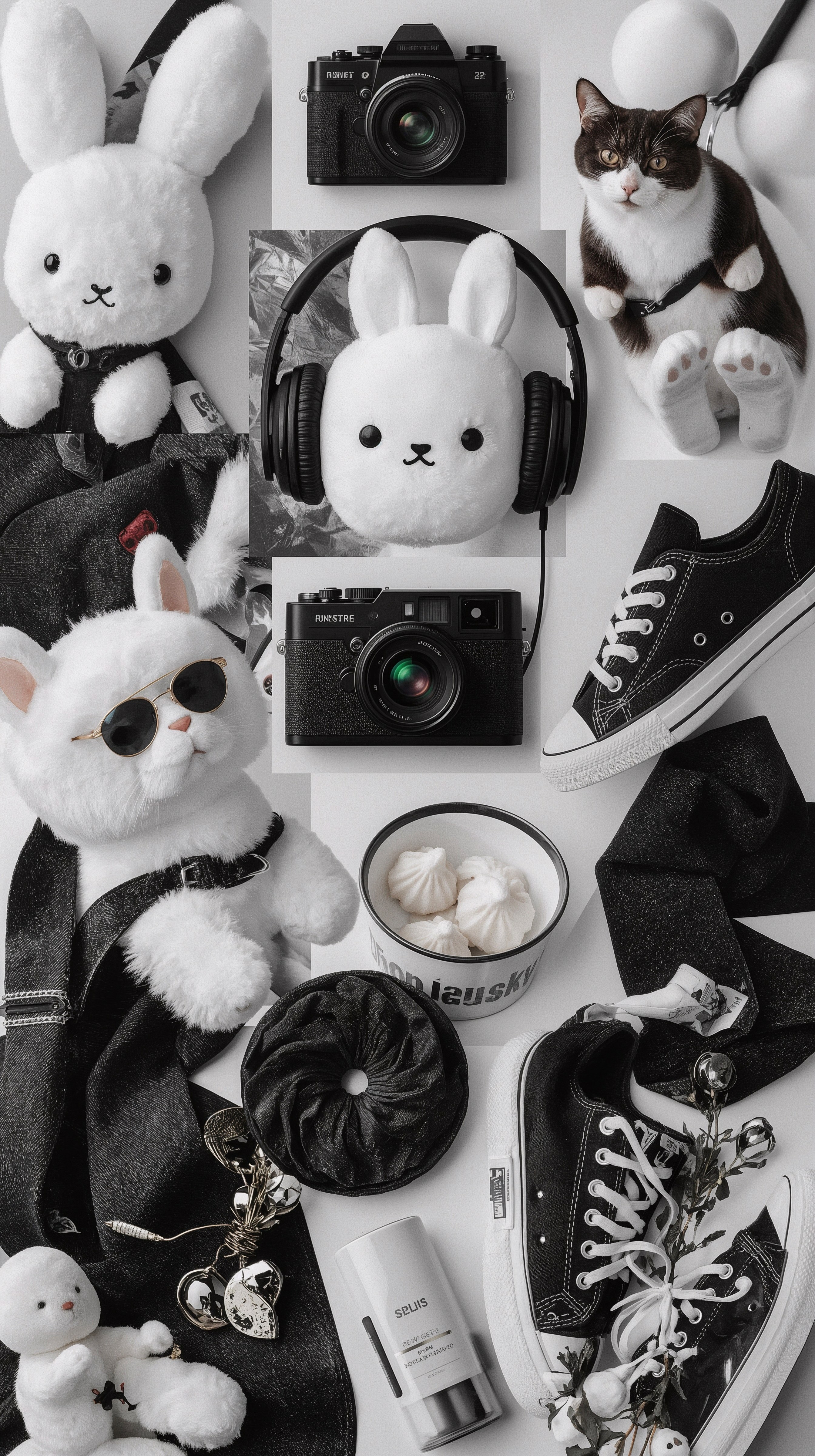 Aesthetic Mobile Wallpapers: Cute Collage Inspiration