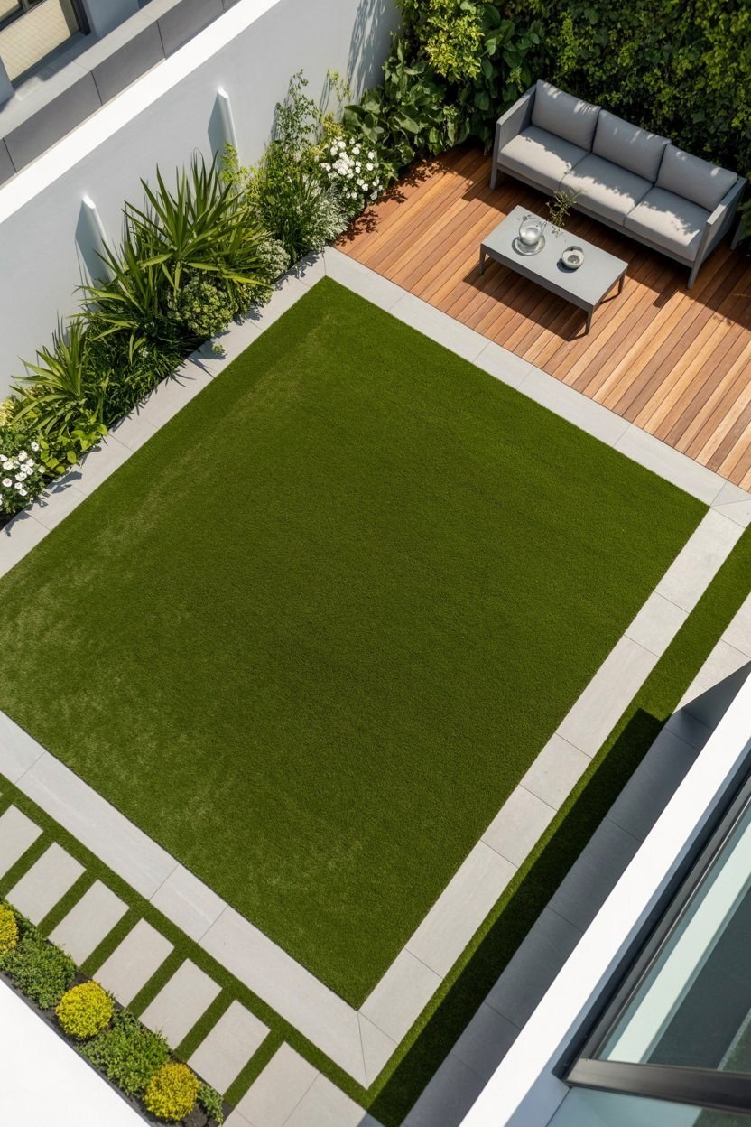 Modern Square Yard Garden Landscaping Ideas for Urban Oases