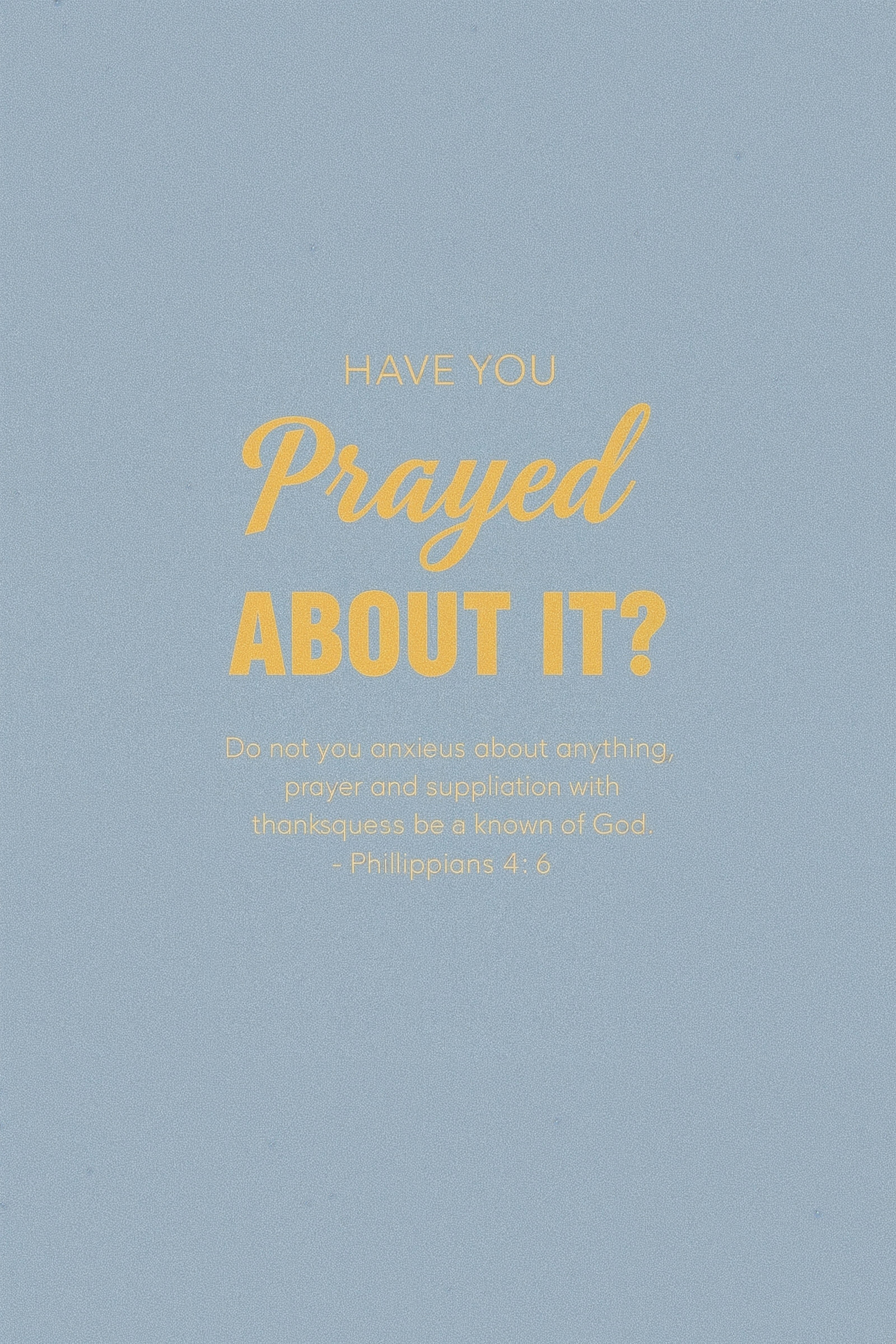 Blue Serenity: Aesthetic Bible Verse Phone Wallpaper 4K