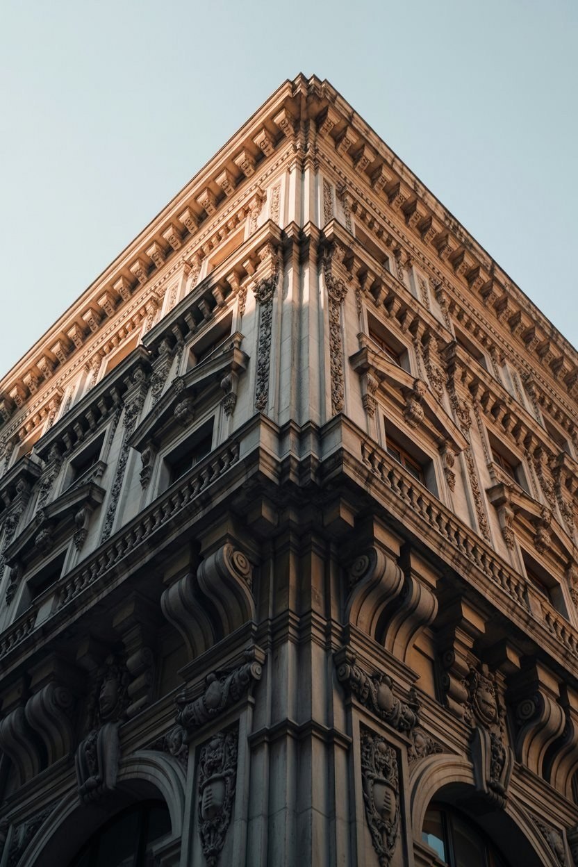 Old World Charm: Masterpiece Facade House Design Inspiration