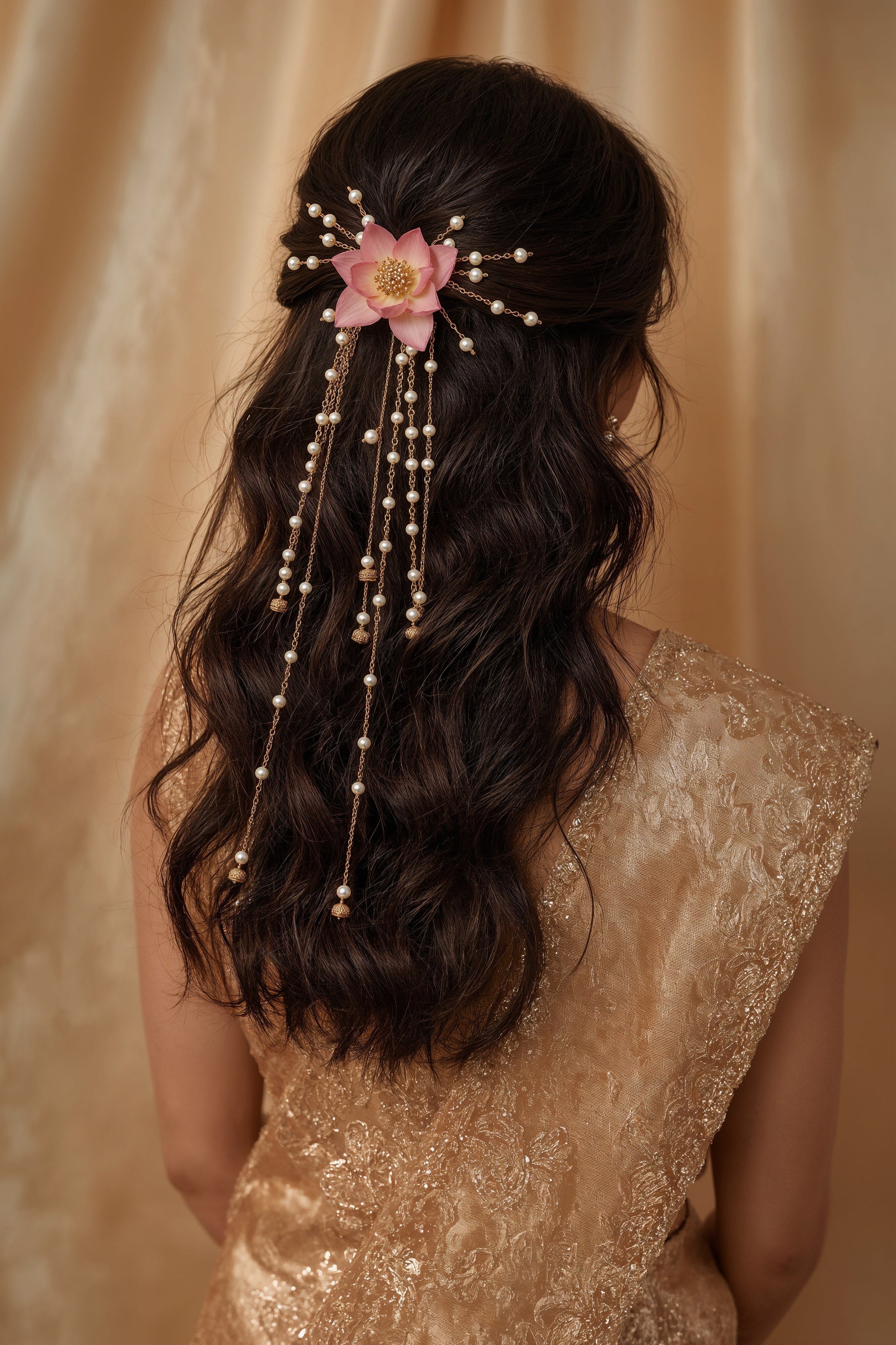 Enchanting South Indian Bridal Hair: Flowers & Jewelry for Your Wedding