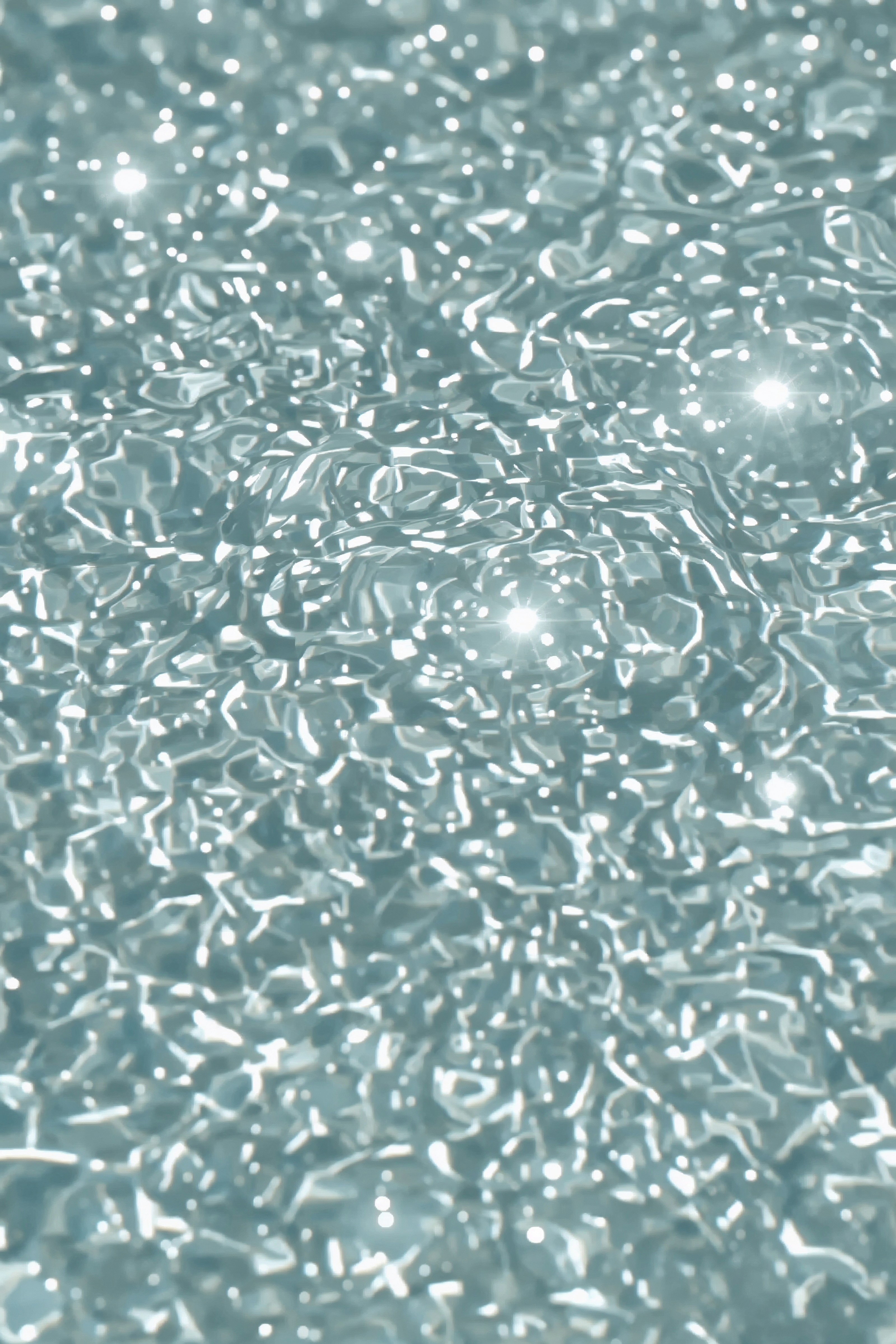 Sparkling Summer Vibes: Light Blue iPhone Wallpaper Aesthetic