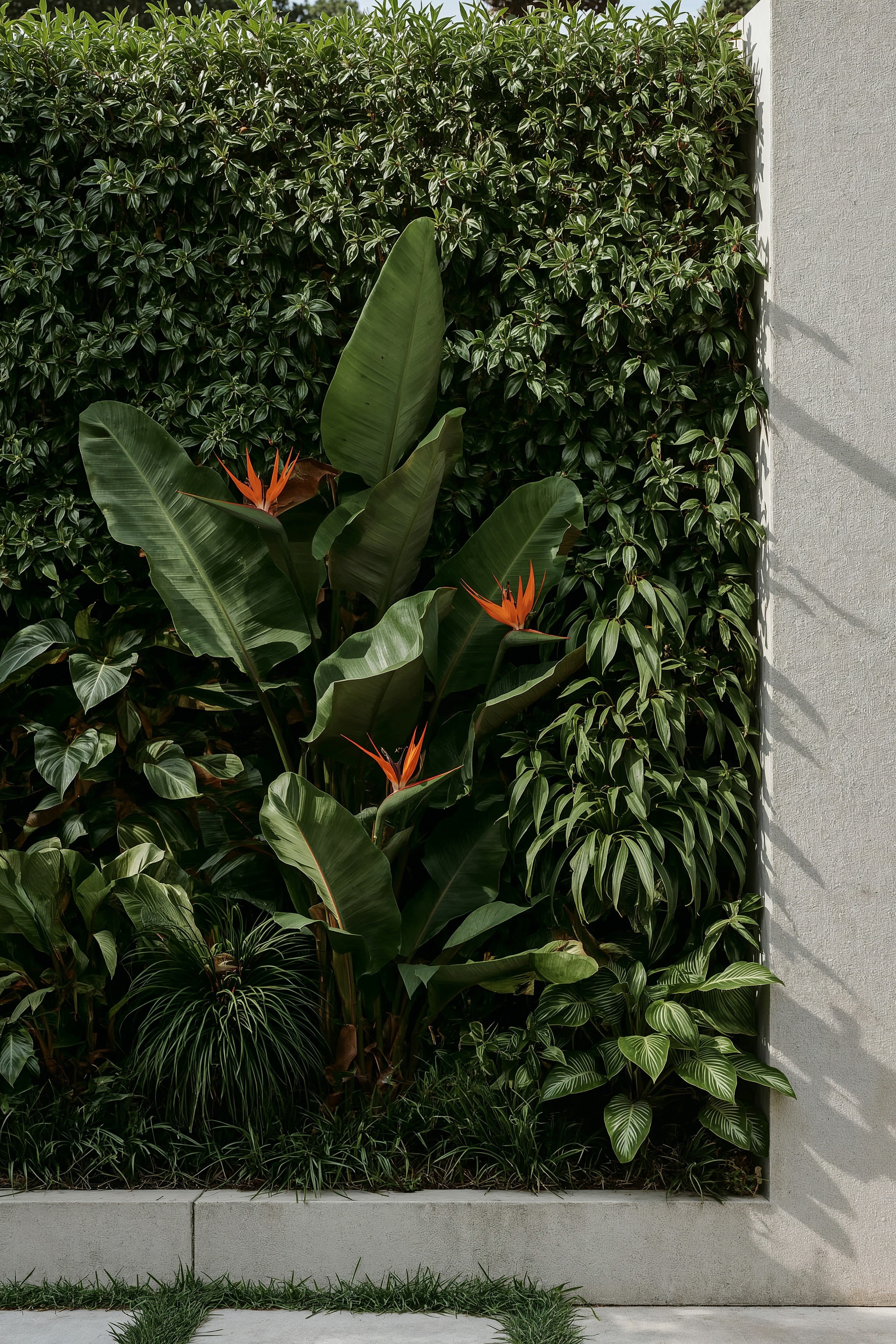 Tropical Backyard Oasis: Modern Pool Garden Landscaping Ideas