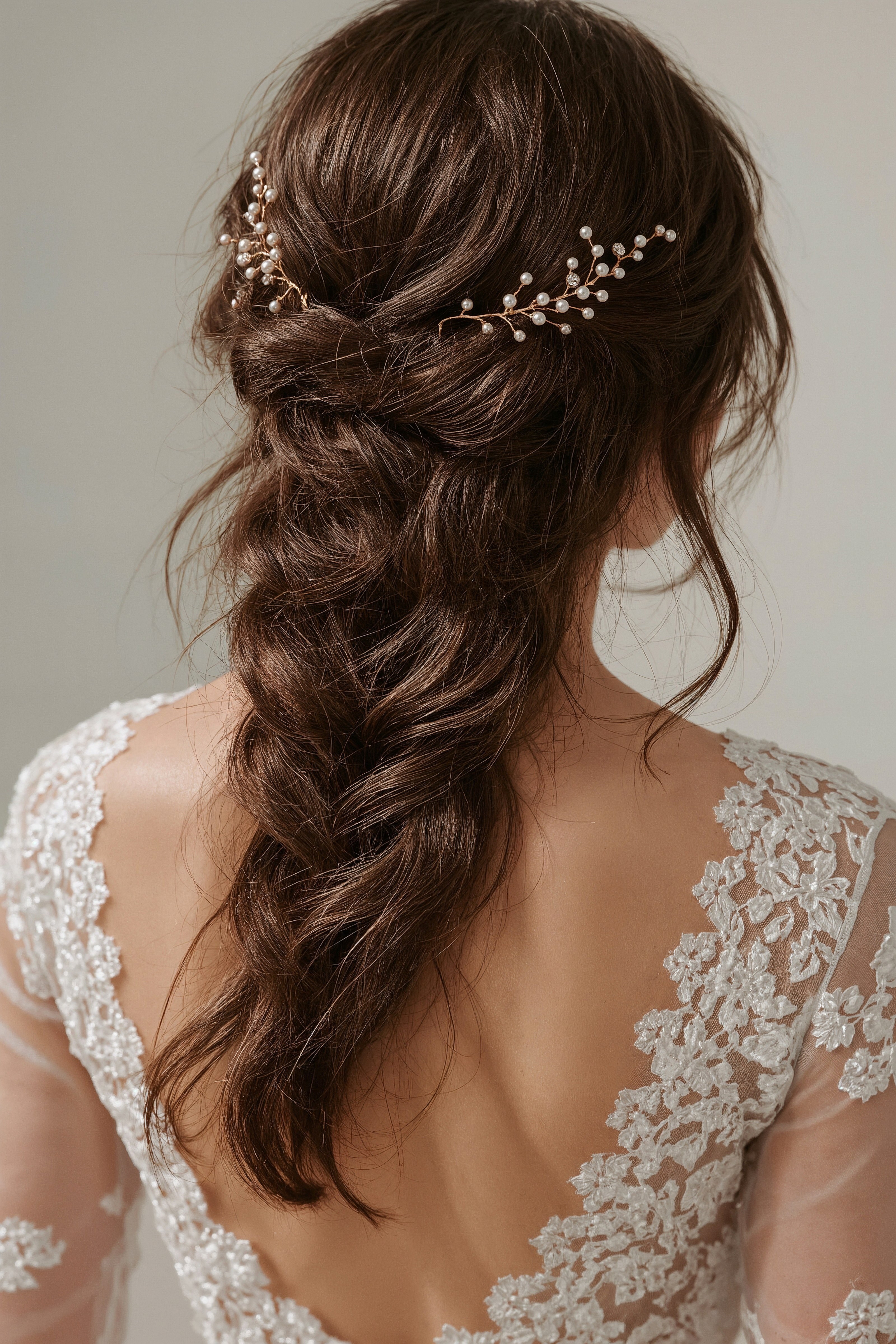 Elegant Braided Wedding Hairstyles for Long-Haired Brides