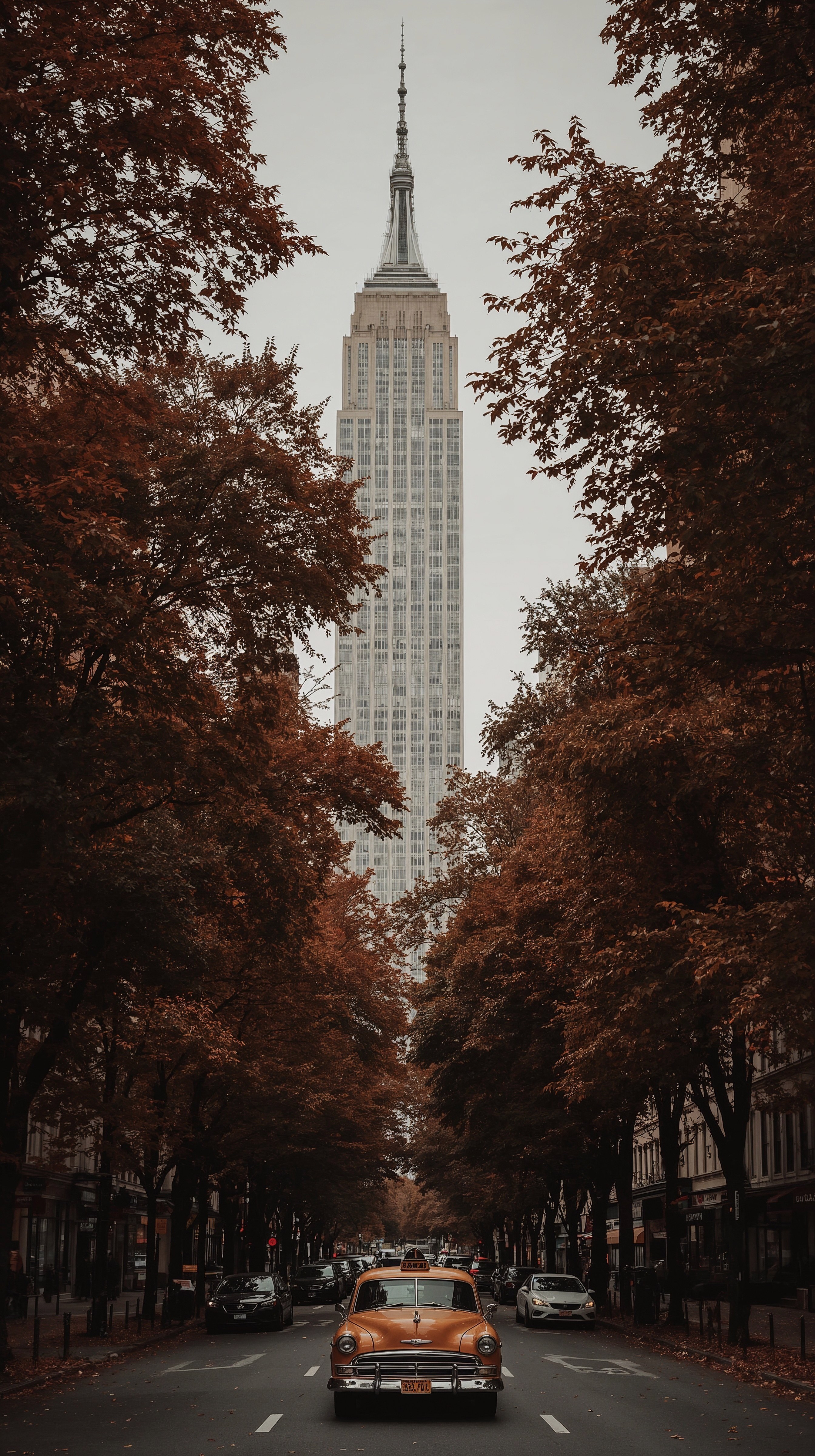 NYC Autumn Vibes: Cozy Fall Cityscape Wallpapers & Aesthetic Photography