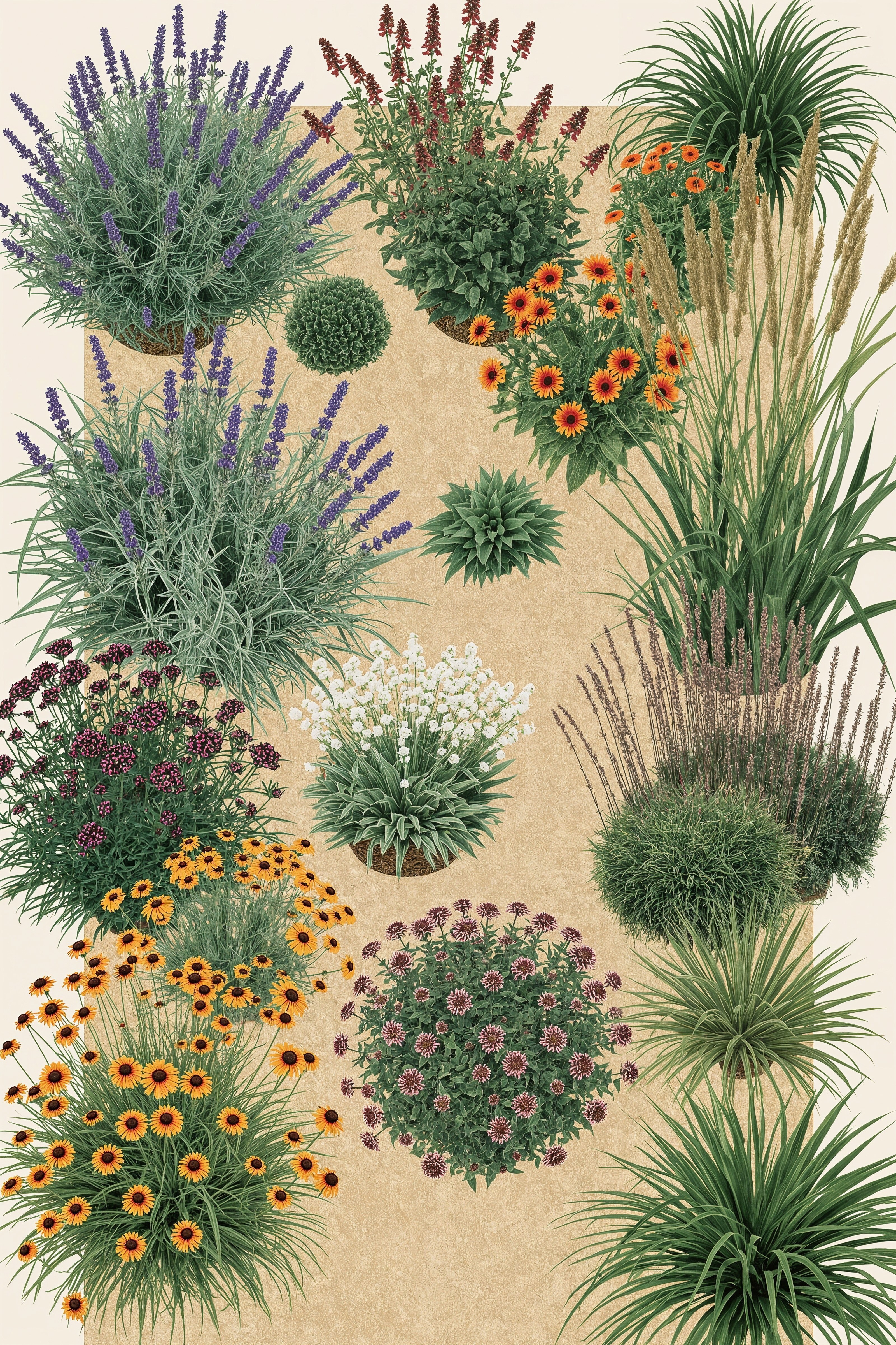 Dreamy Low-Maintenance Garden Borders for Effortless Beauty