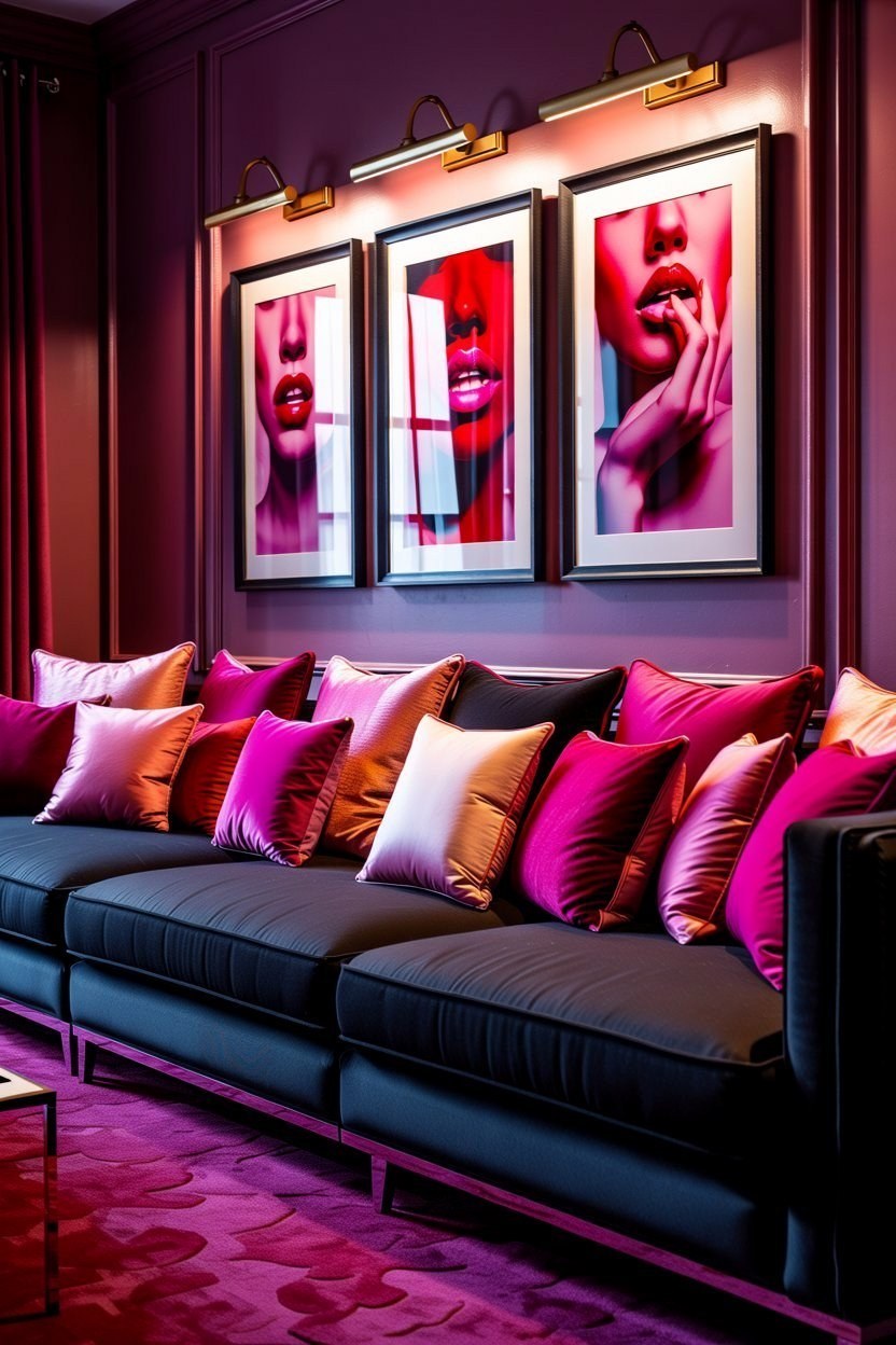 Dreamy Pink Apartment Goals: Cozy & Girly Living Room Inspiration
