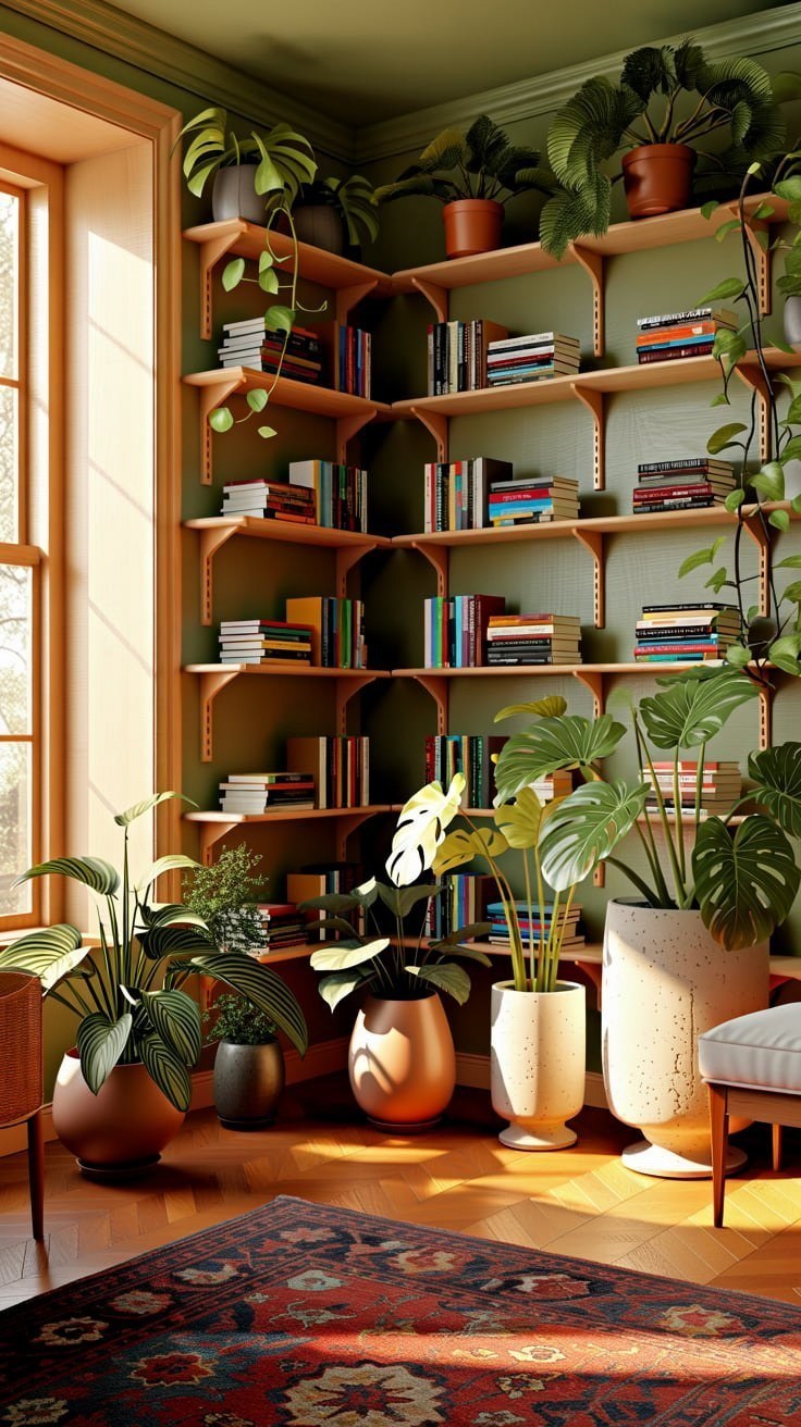Earthy Plant Room Aesthetic: Cozy Home Decor Ideas