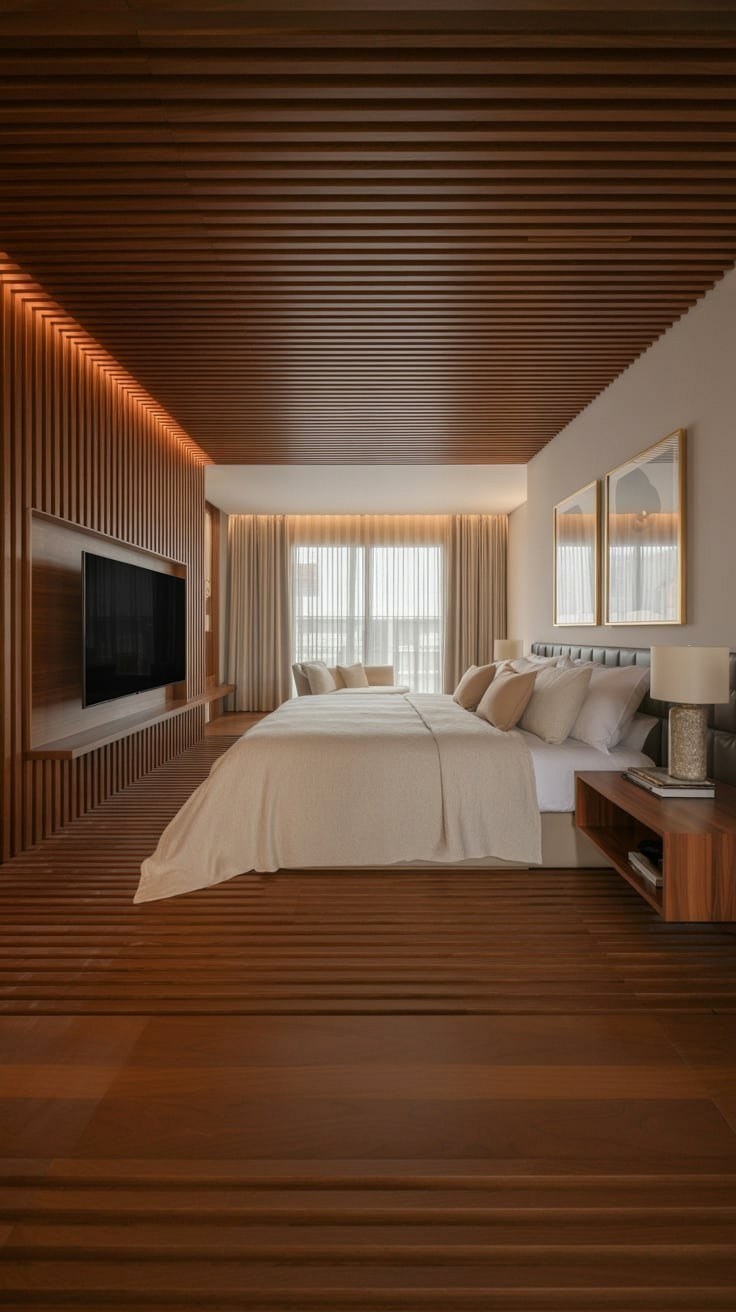 2024's Top Luxury Bedroom & Modern TV Room Design Trends