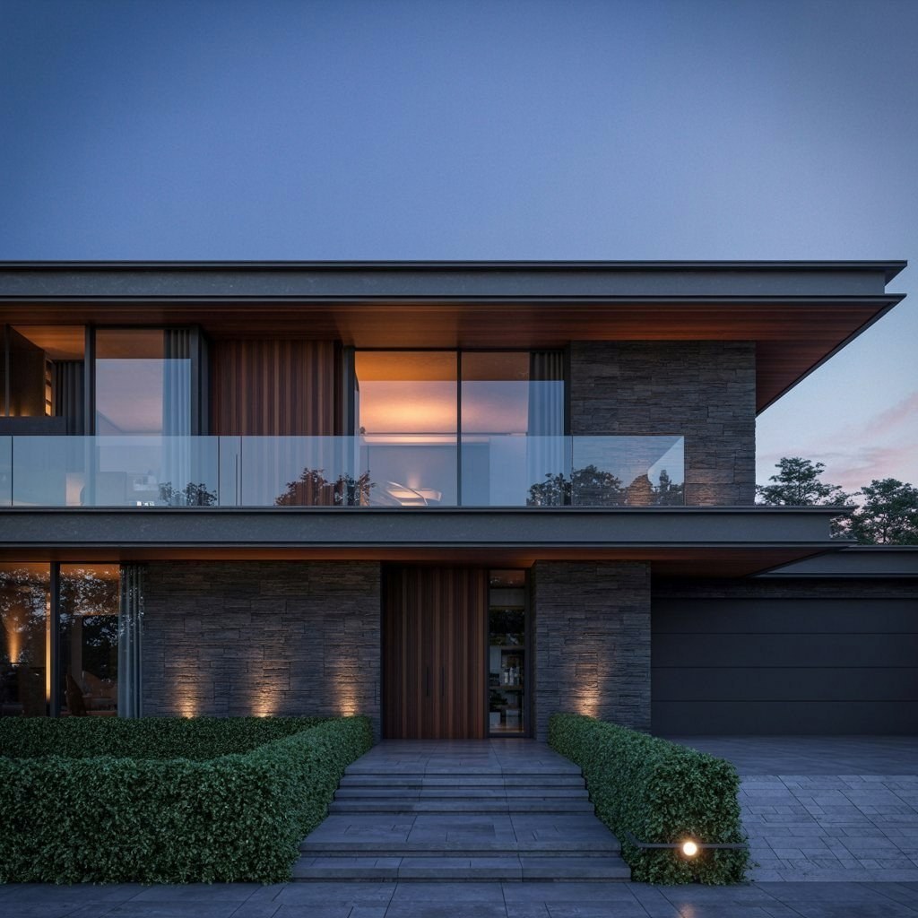 Striking Modern Home Architecture: Exterior Design Trends 2025