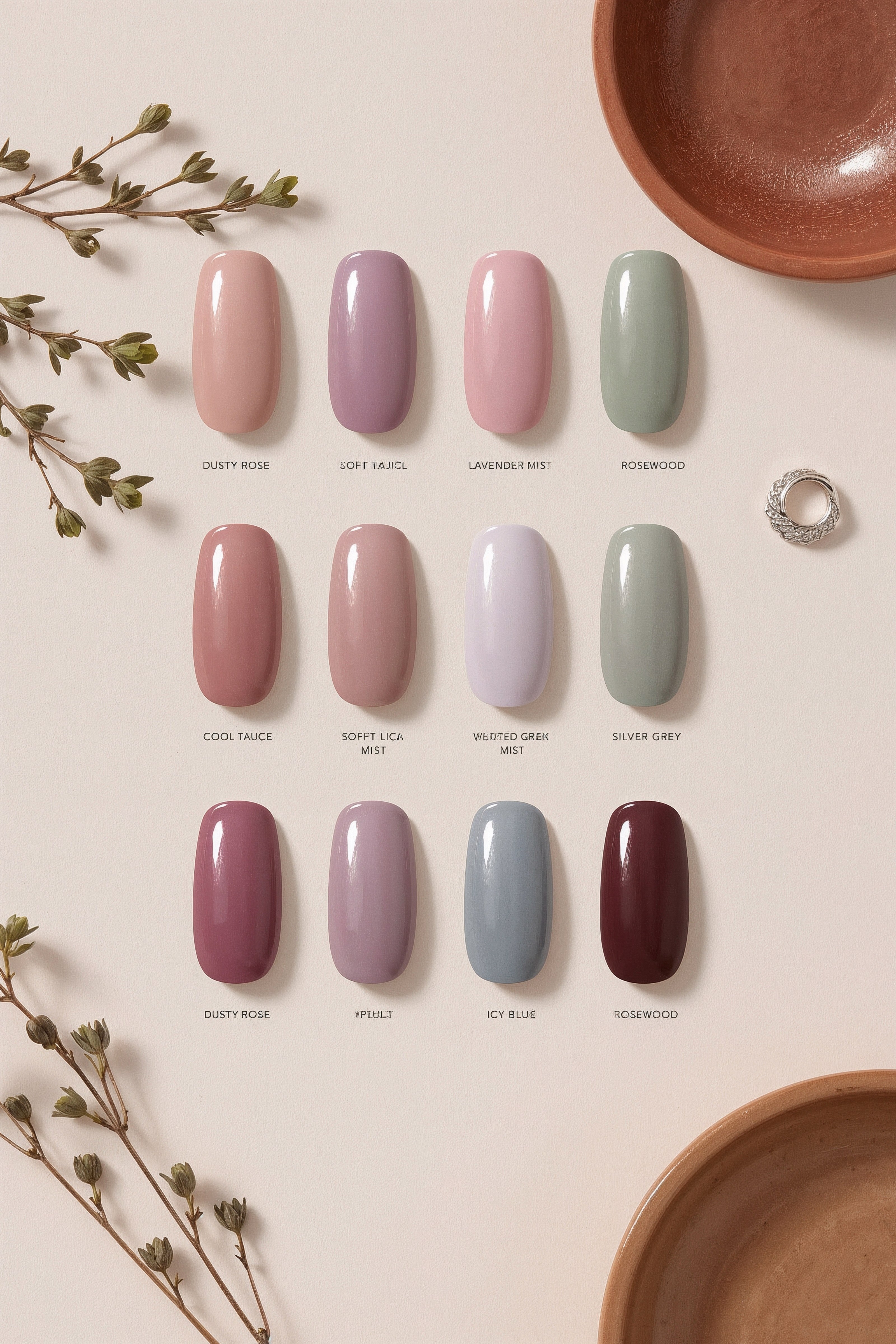 Dreamy Summer Nail Colors: Chic Neutral Palette