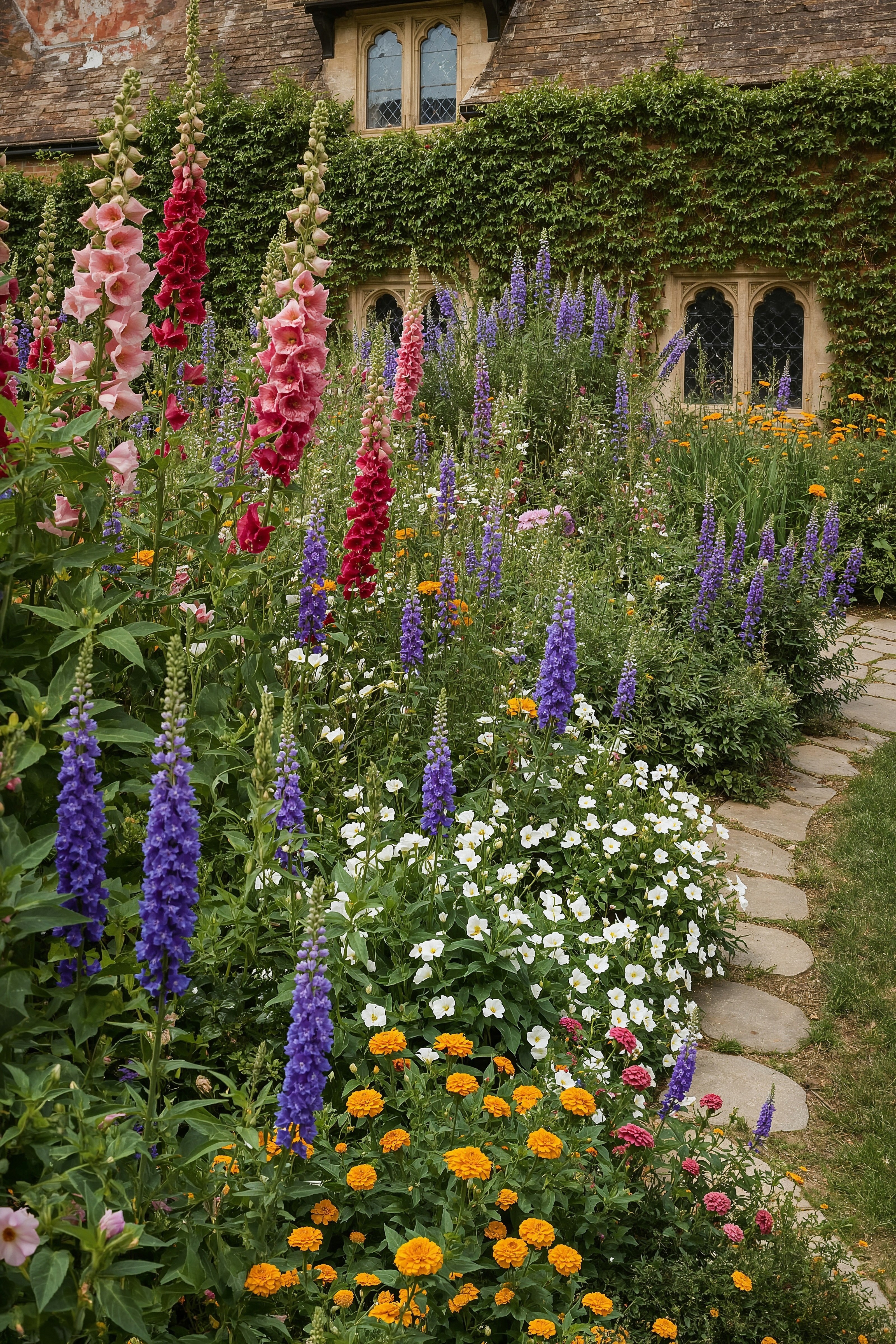 Charming English Cottage Gardens: A Symphony of Blooms