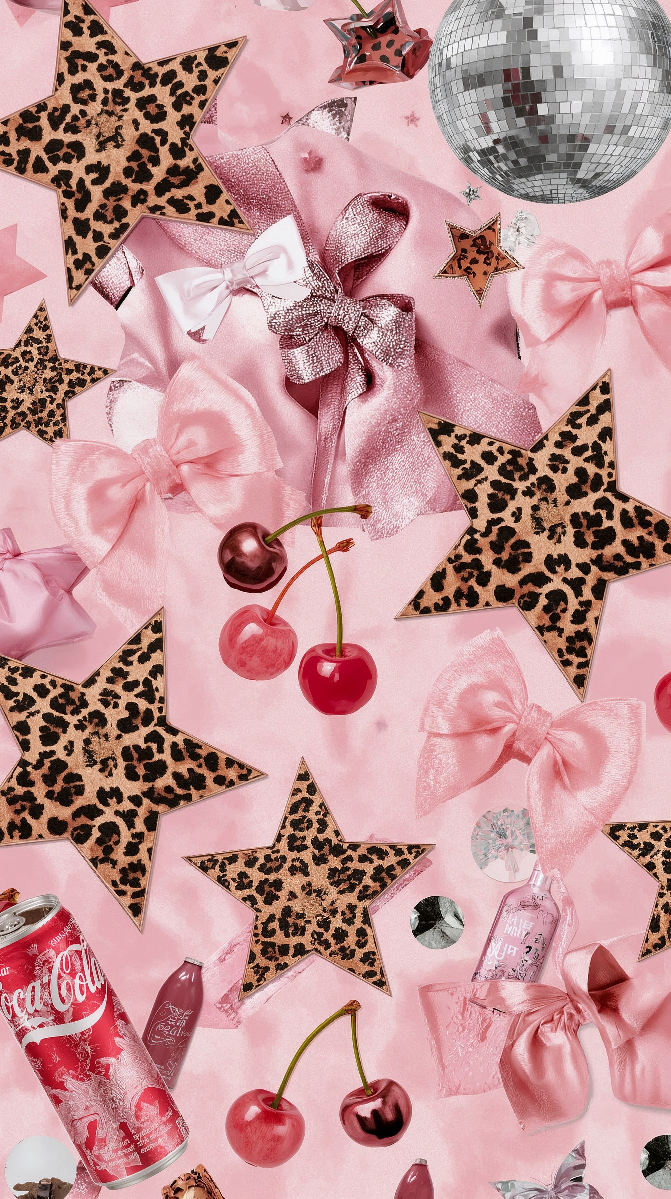 Cute Pink Cheetah & Preppy Aesthetic iPhone Wallpapers 2024