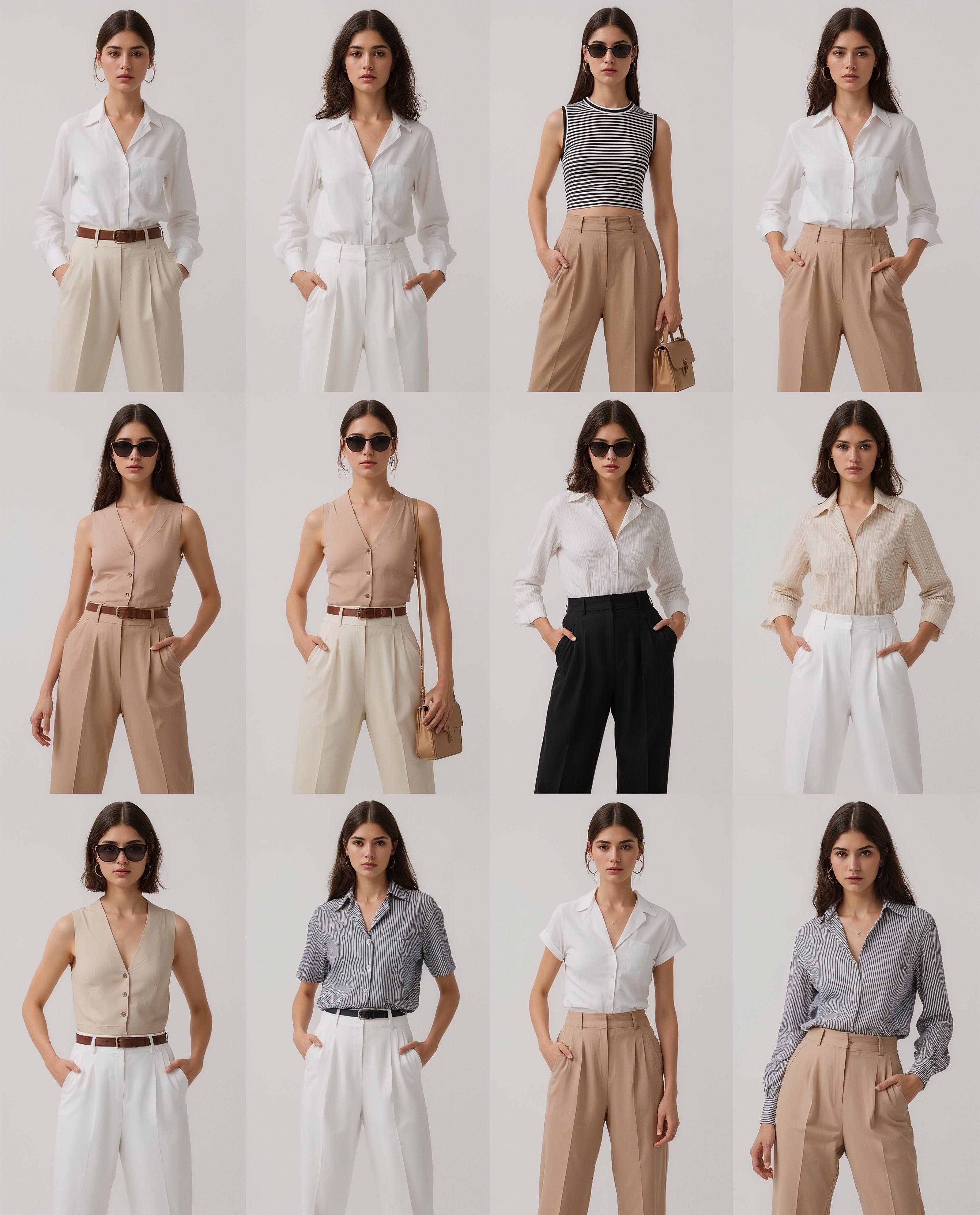 Old Money Elegance: High-Waisted Tailored Shorts Outfits