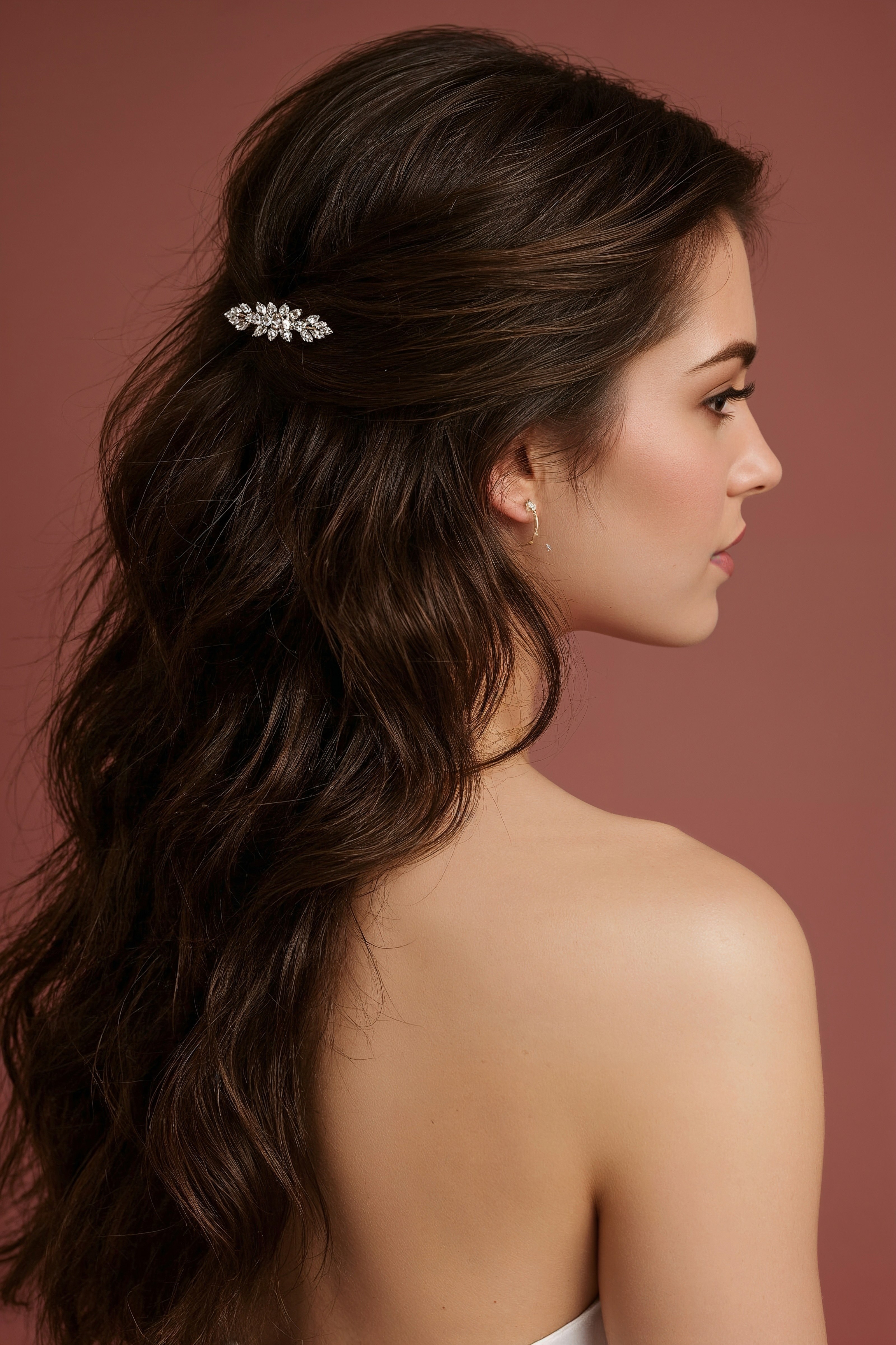 Chic Half-Up Hairstyles for Weddings & Special Events