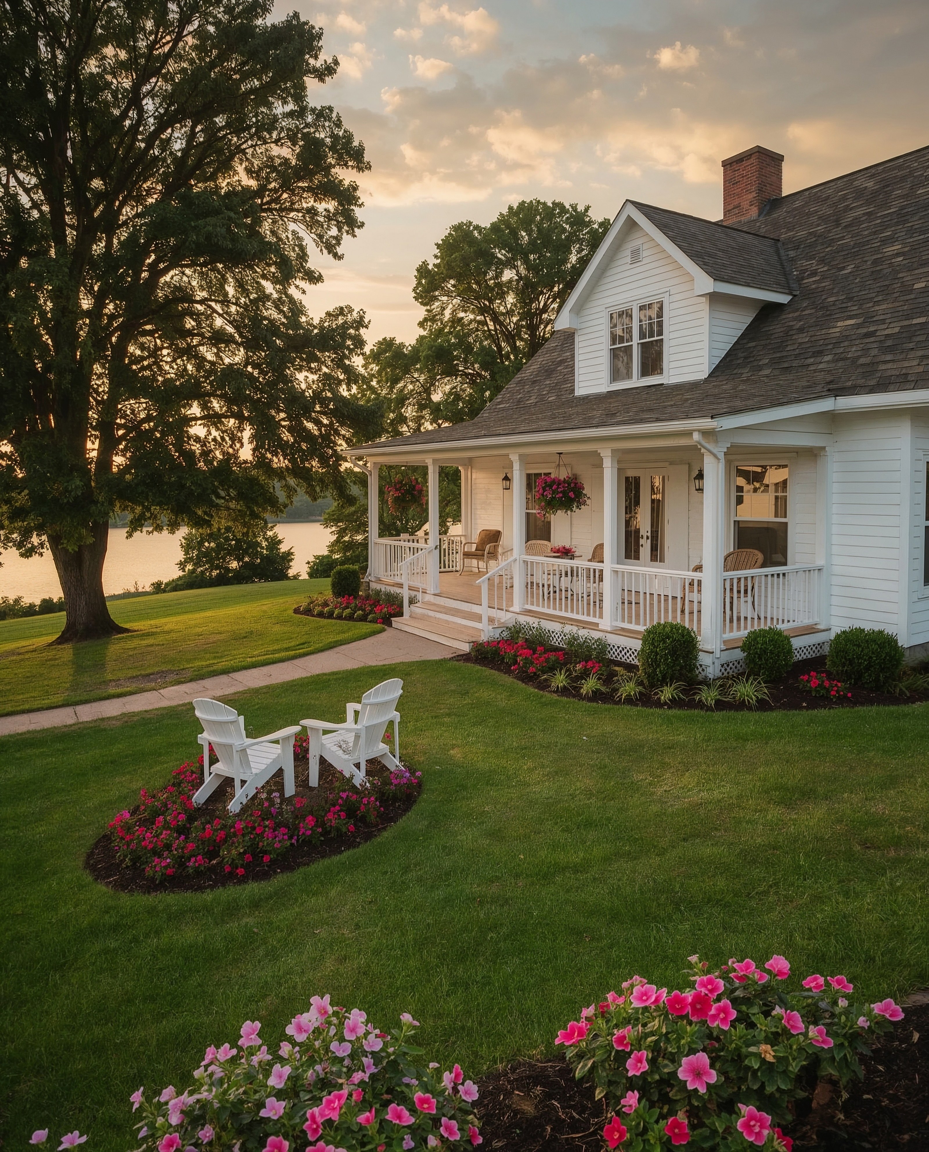 Charming Countryside Homes: Dreamy House Exterior & Garden Design