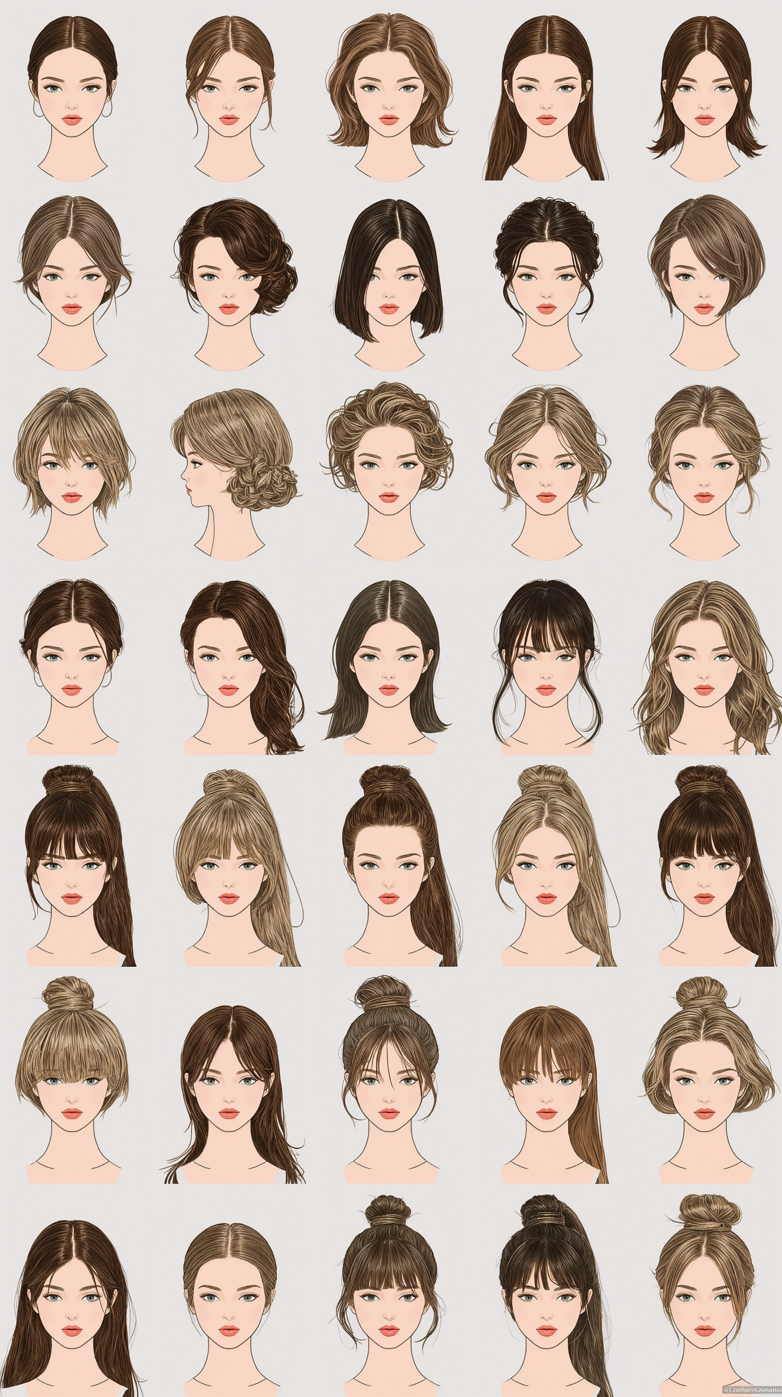 Effortless Everyday Hairstyles: Chic Looks for Medium to Thick Hair