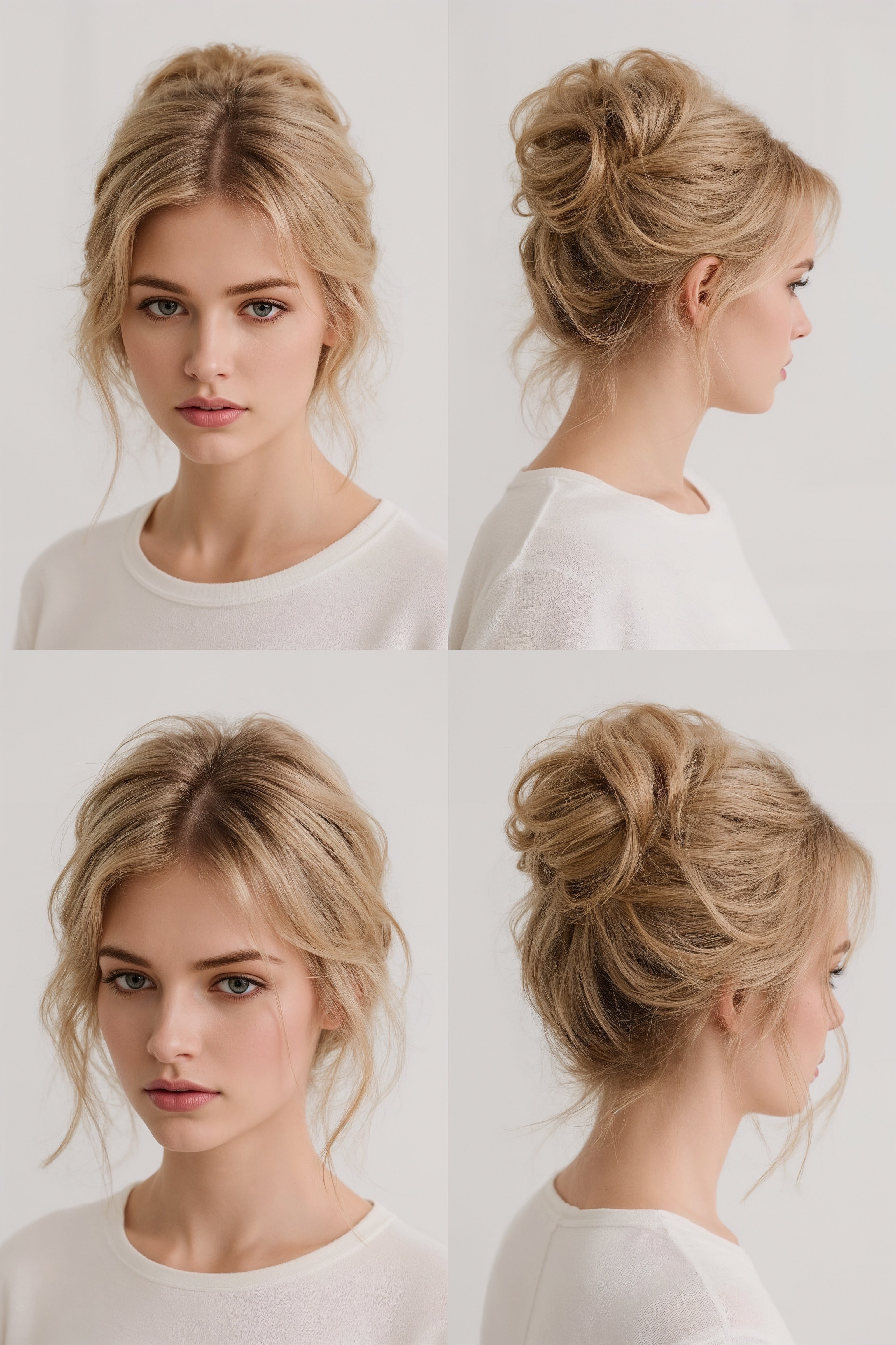 Blonde Bridesmaid Updos: Chic Wedding Hairstyle Inspiration