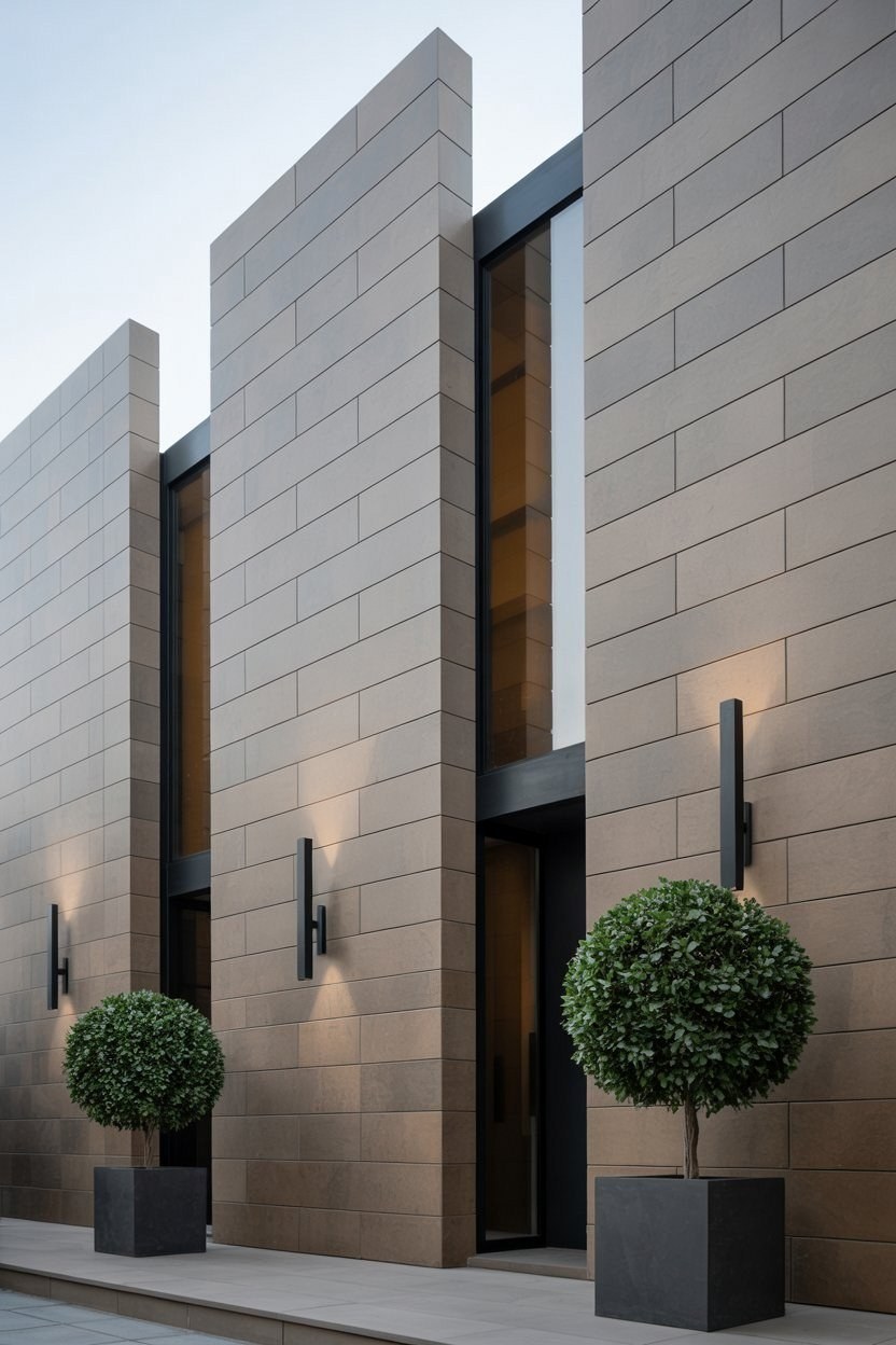 Minimalist Home Facades: Contemporary Architectural Elegance