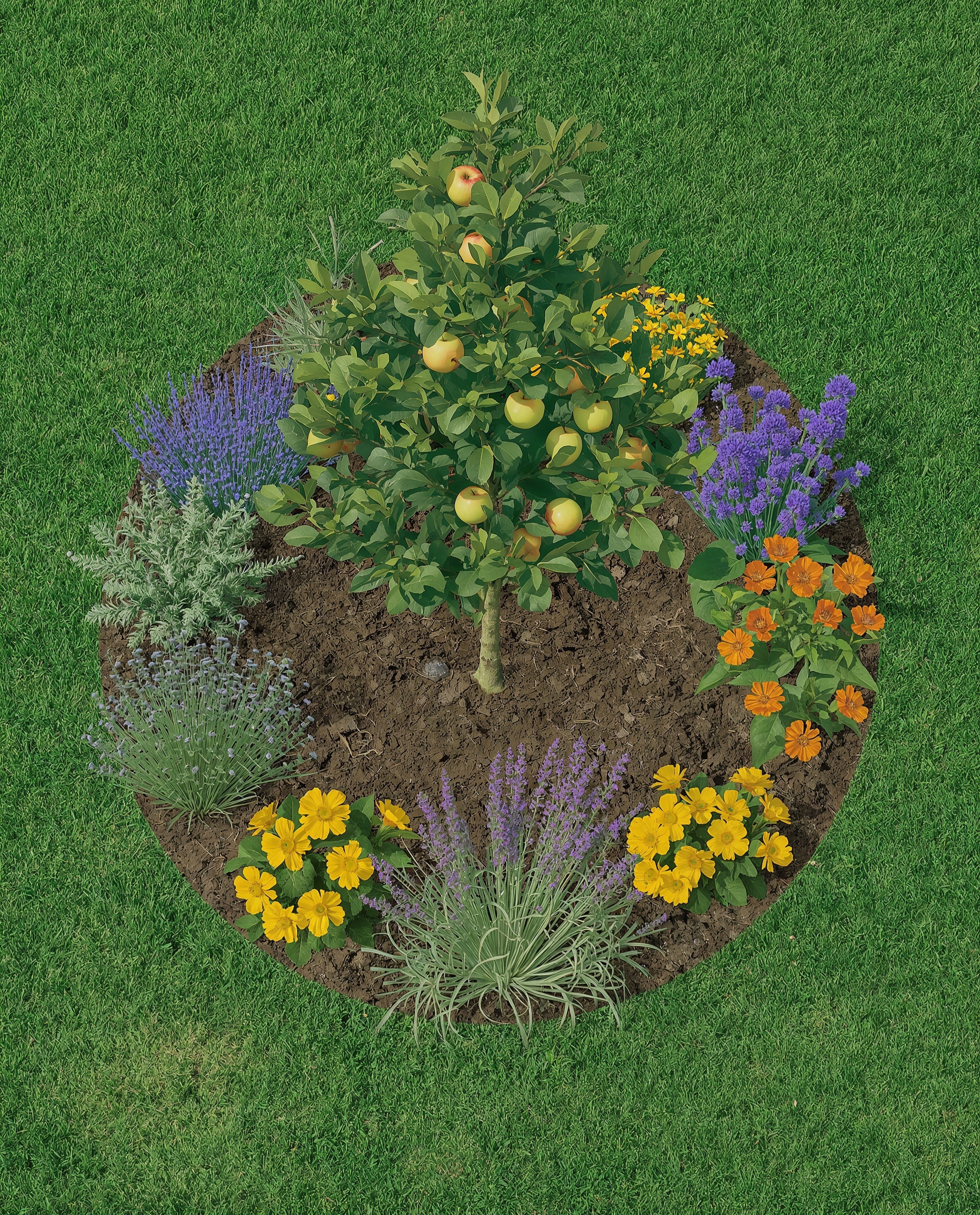 Thriving Apple Orchard Garden: Essential Companion Planting Guide