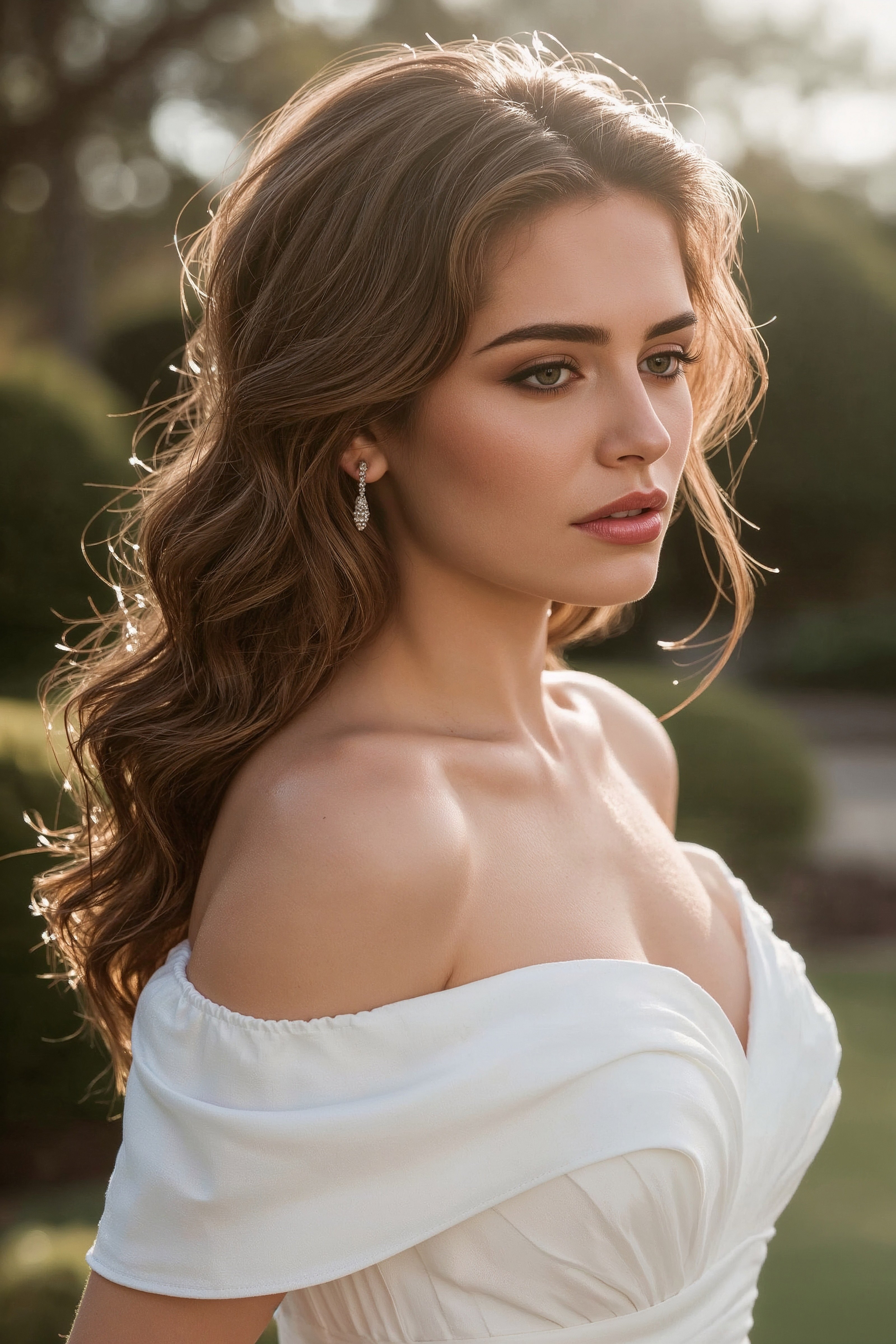 Timeless Wedding Hairstyles: Glam Waves for the Modern Bride