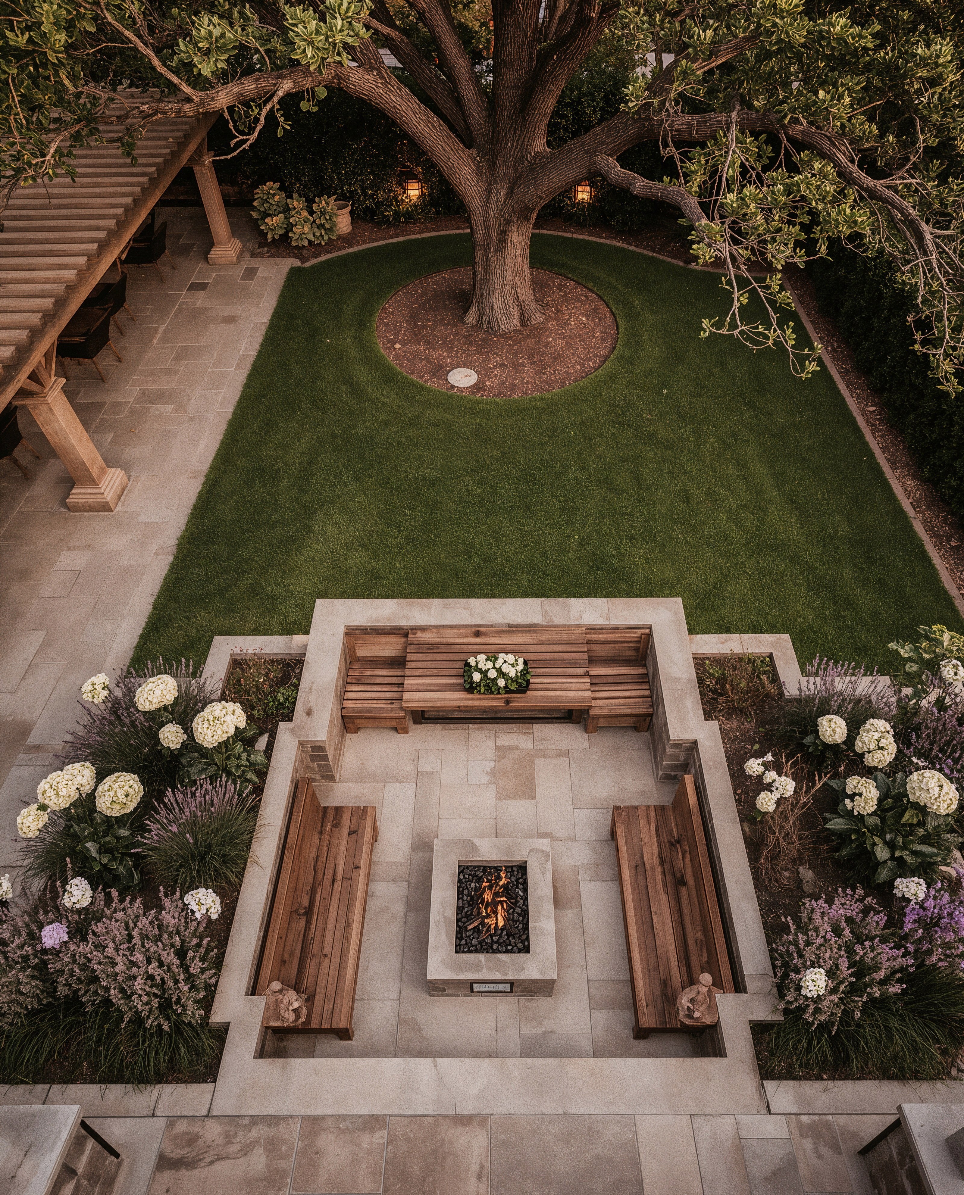 Backyard Oasis: Cozy Pergola & Patio Garden Ideas