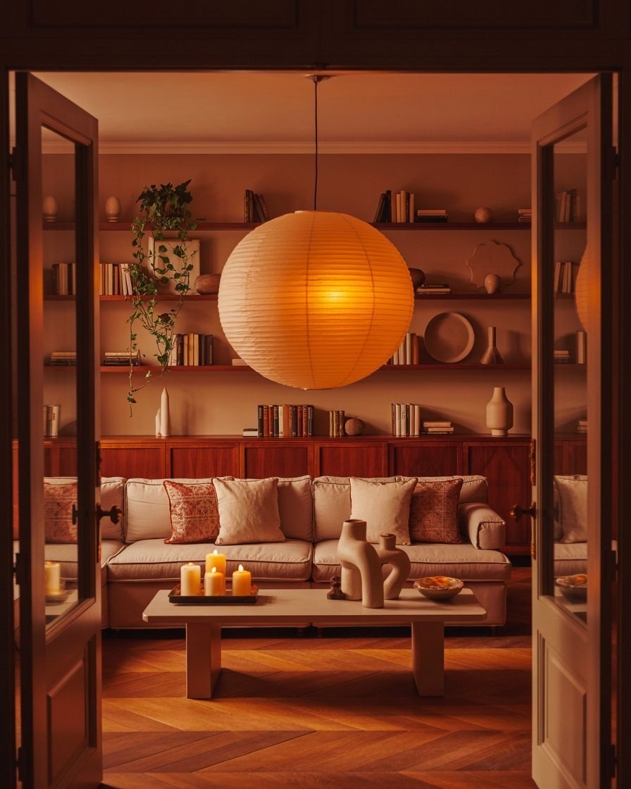 Warm & Cozy Apartment Living Room Design Ideas