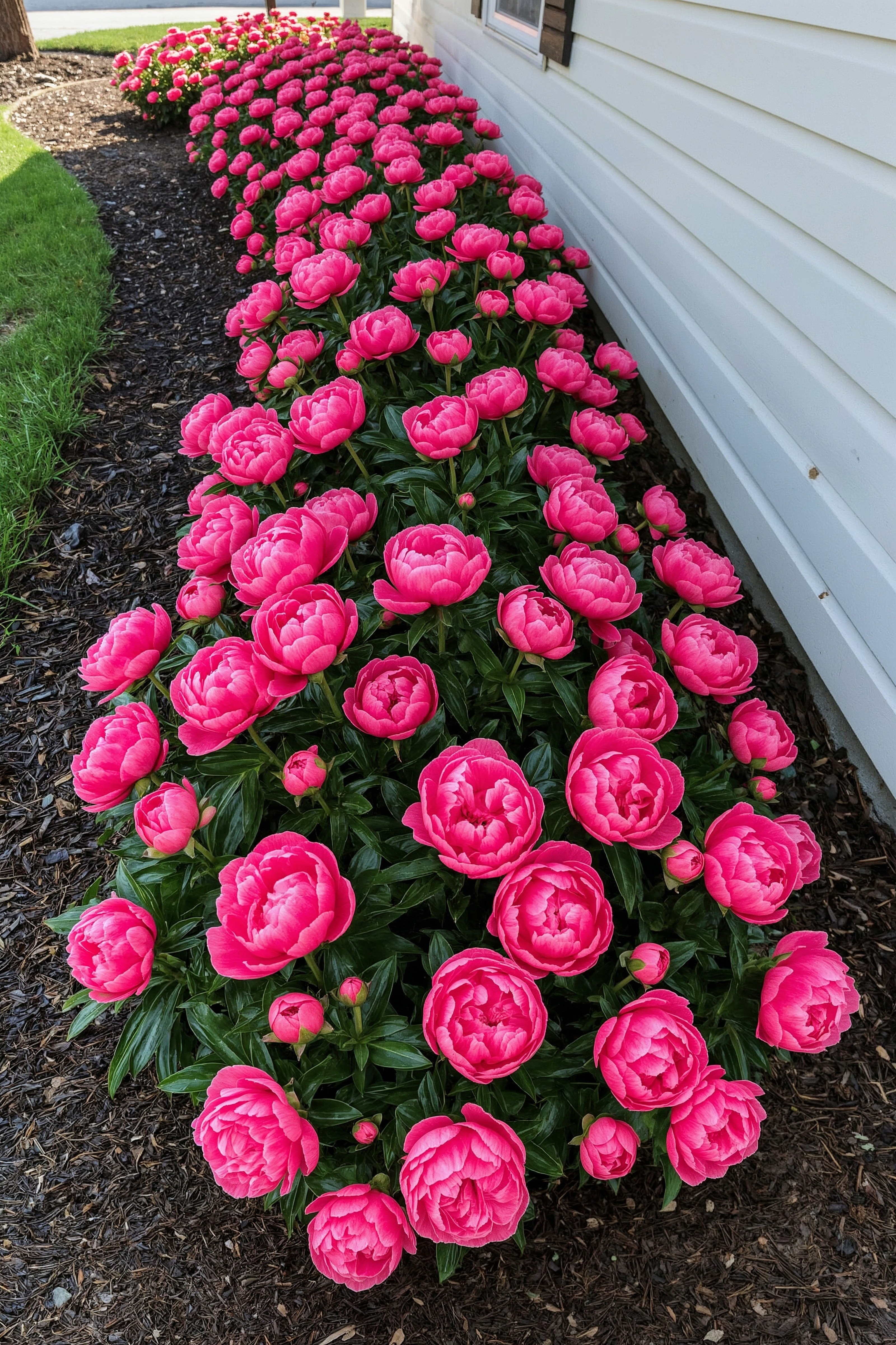 Peony Power: Simple Front Yard Landscaping for Stunning Curb Appeal