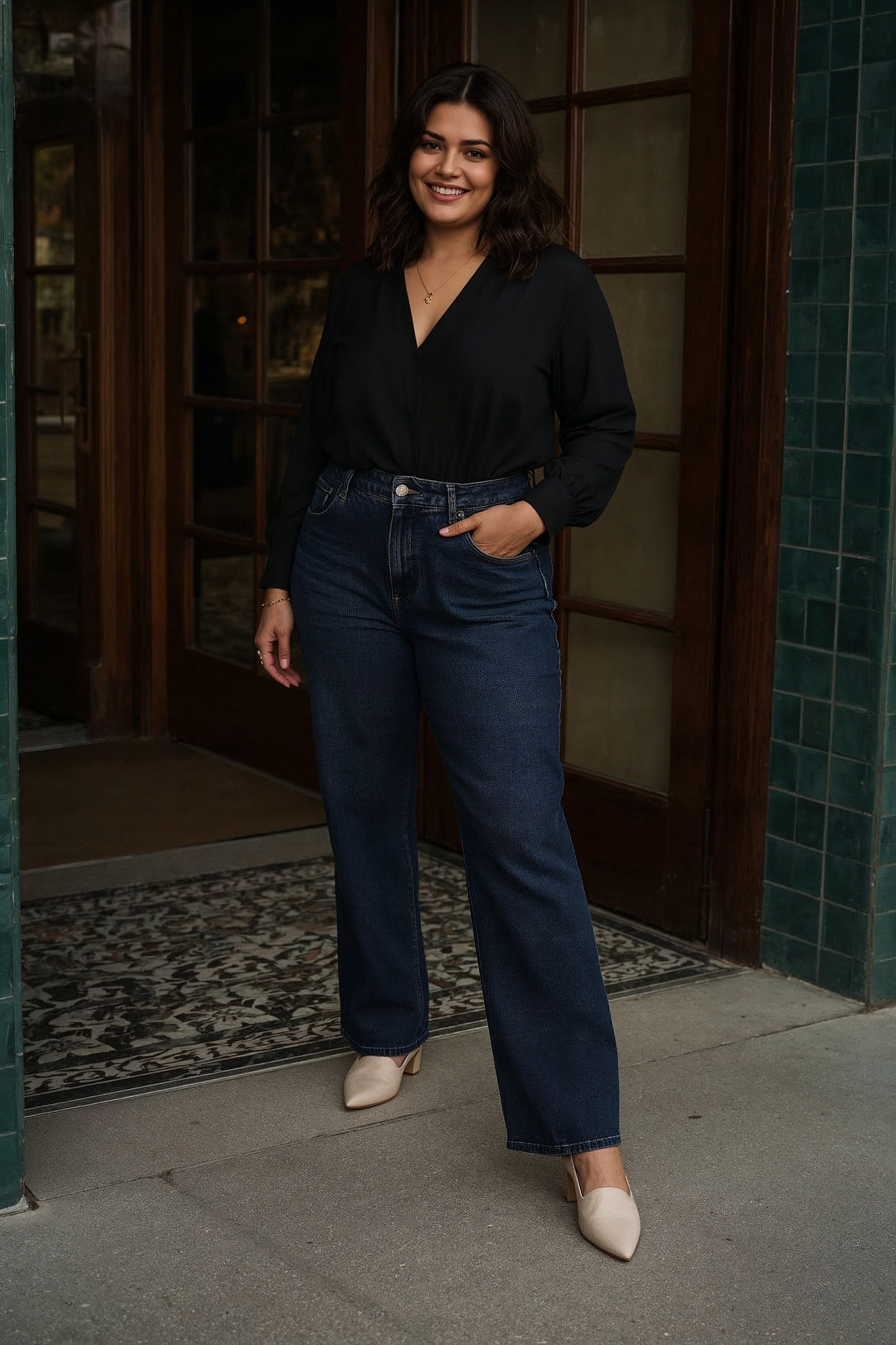 Chic Plus Size Jeans Outfit Ideas for Daily Comfort