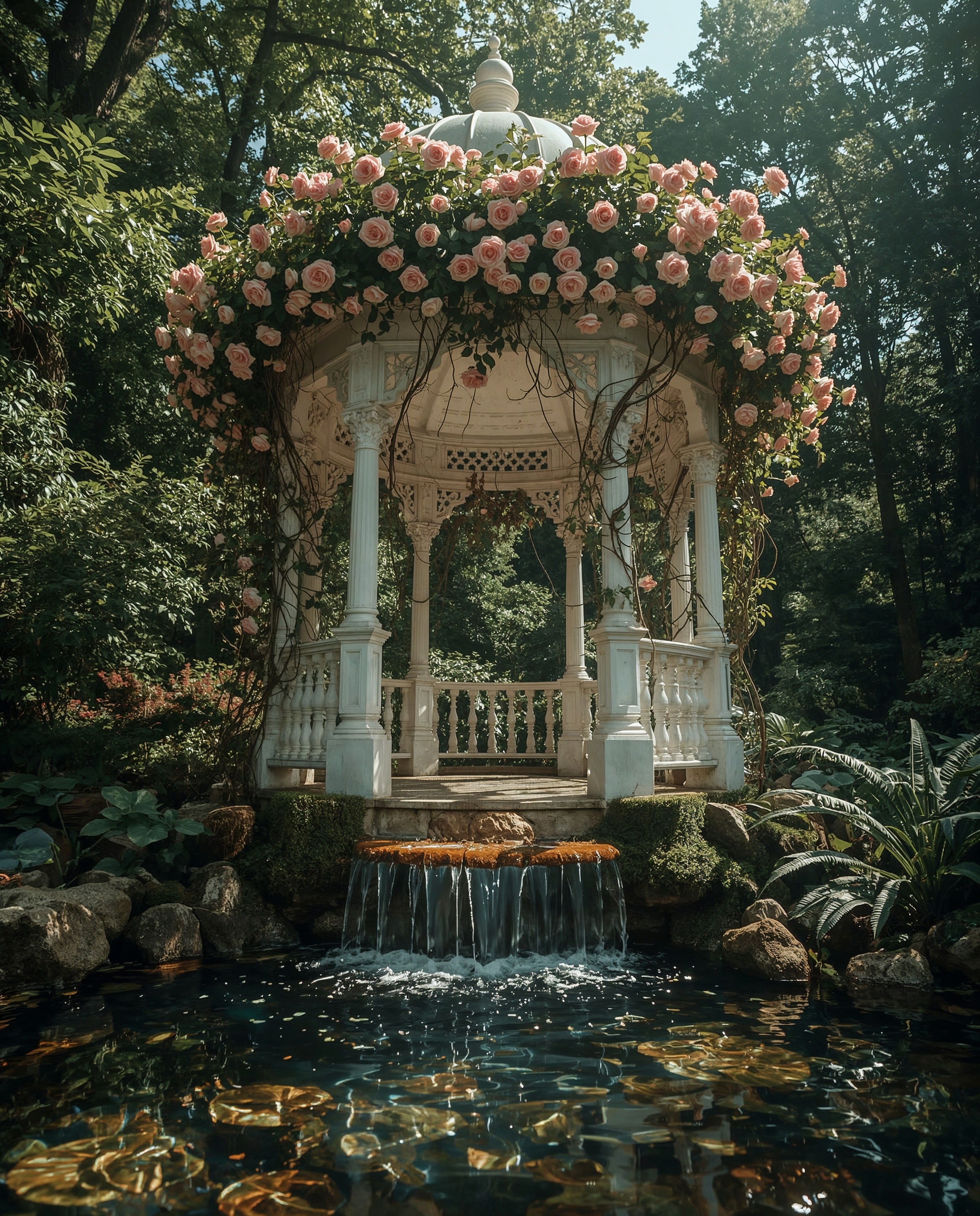 Enchanting Fairytale Garden Gazebo: A Whimsical Retreat