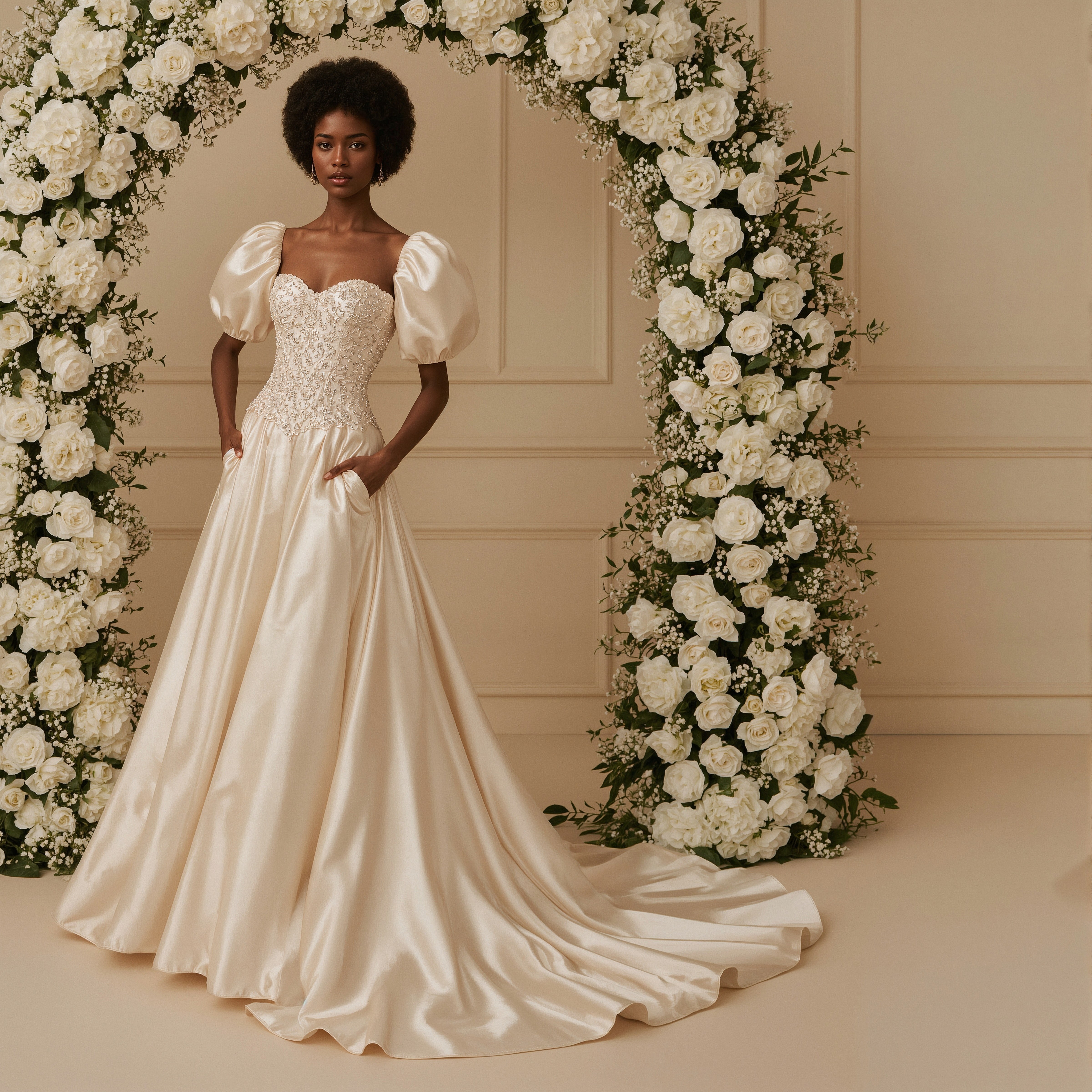 African Wedding Dresses: Luxury Baroque Opulence