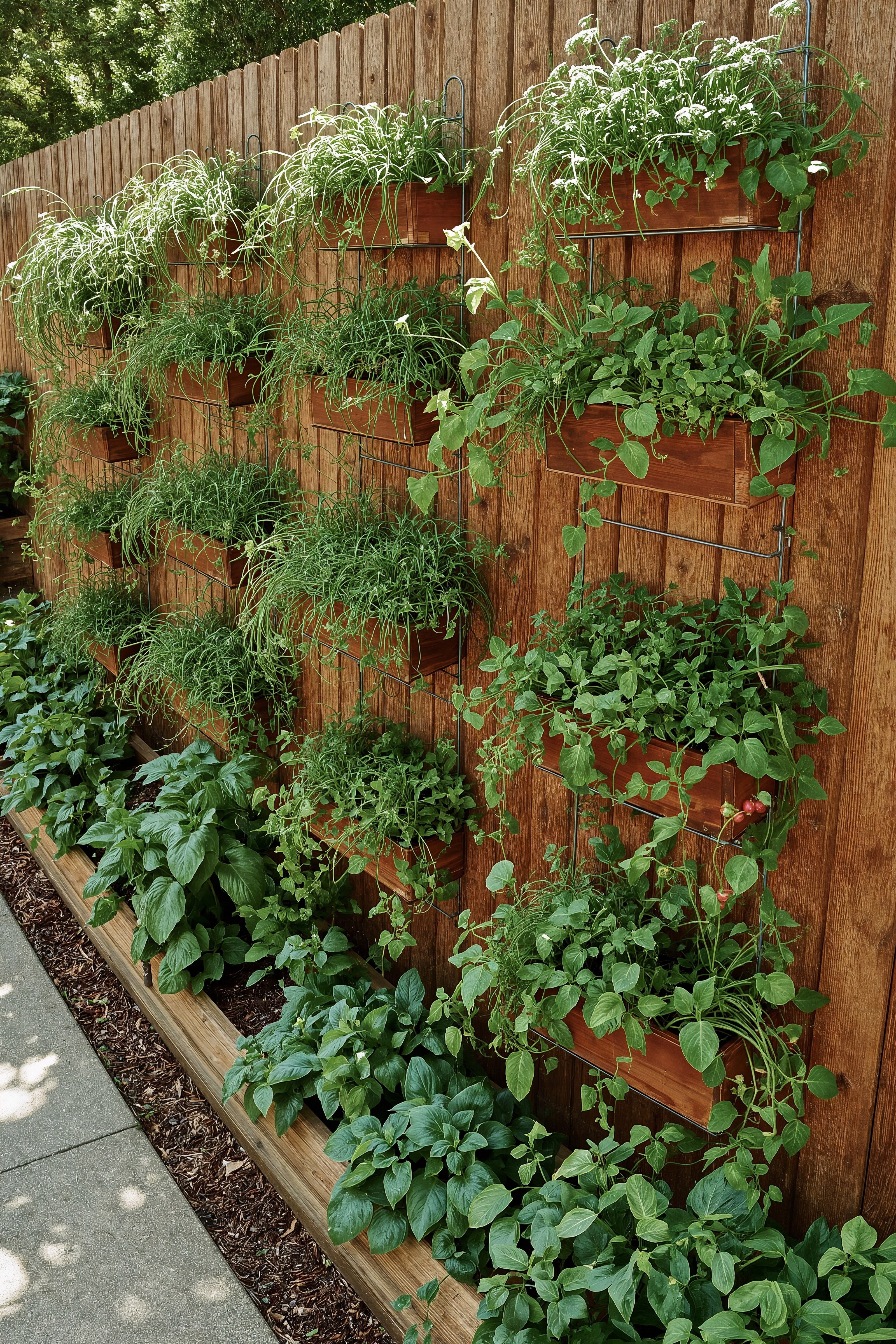 Small Space Vertical Garden Ideas: Maximize Your Backyard with Hanging Veggies
