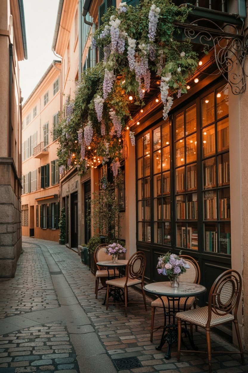 Charming Street Scenes: Royal Garden Aesthetic for Home Decor Inspiration