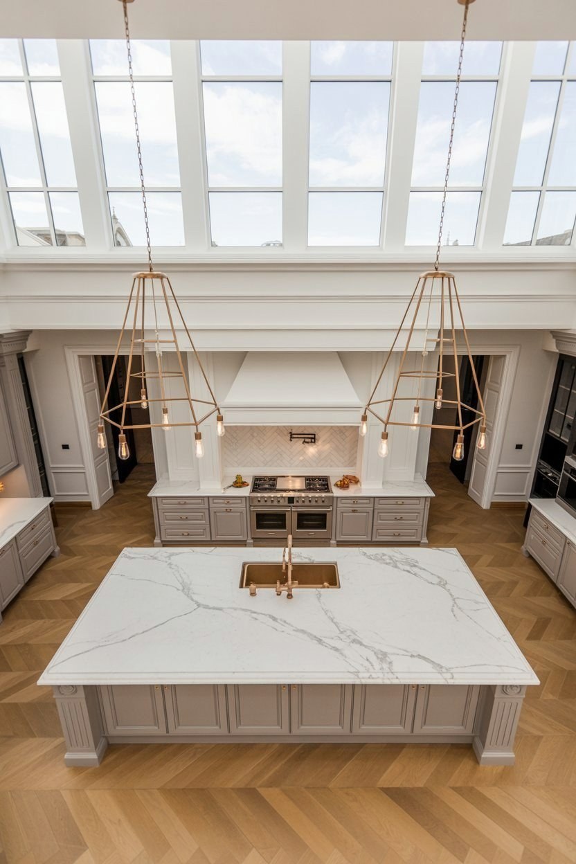Luxury Modern Kitchens: Stunning Island Designs for Elegant Living
