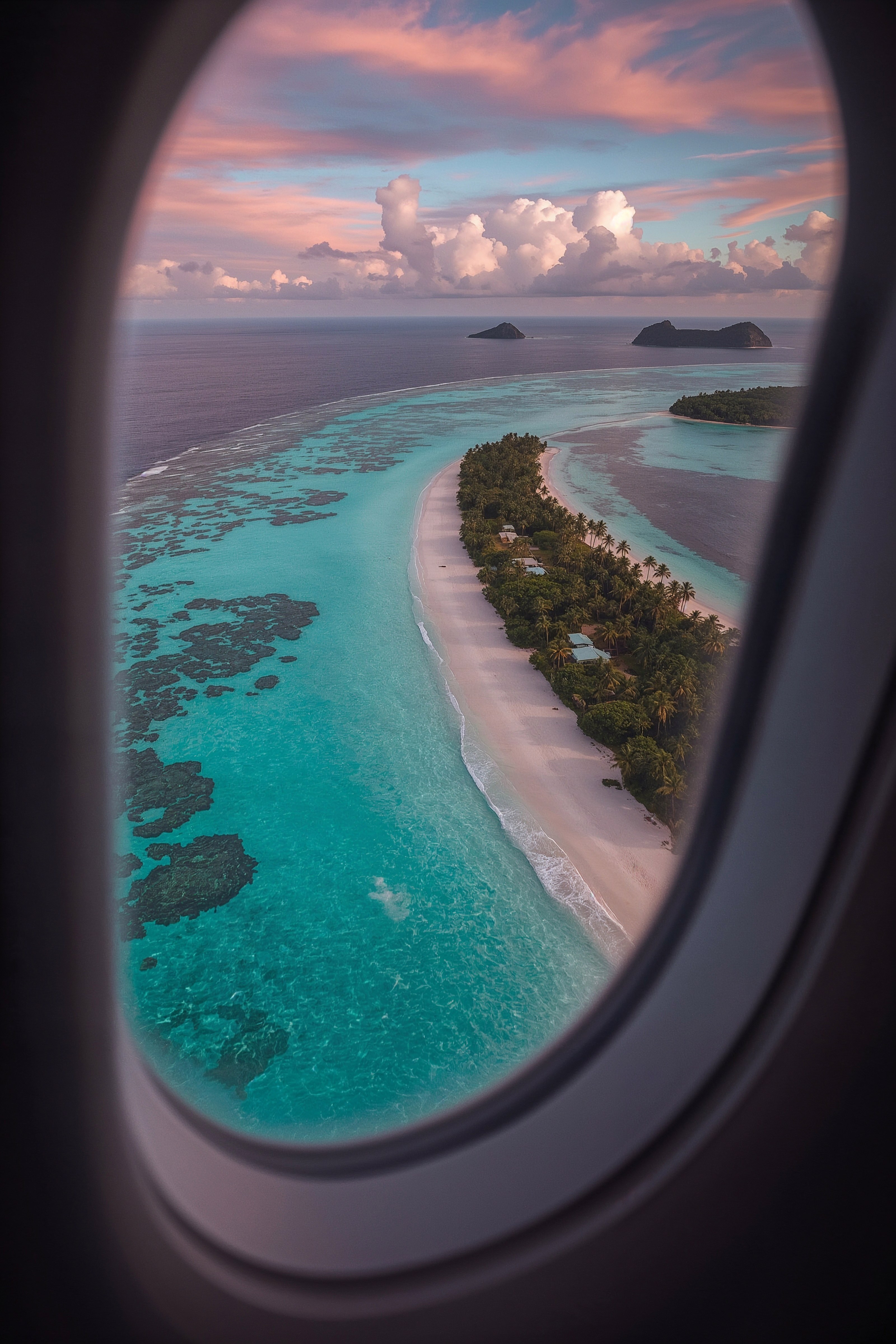 Ocean Vibes: Tropical Paradise Escape from Your Window