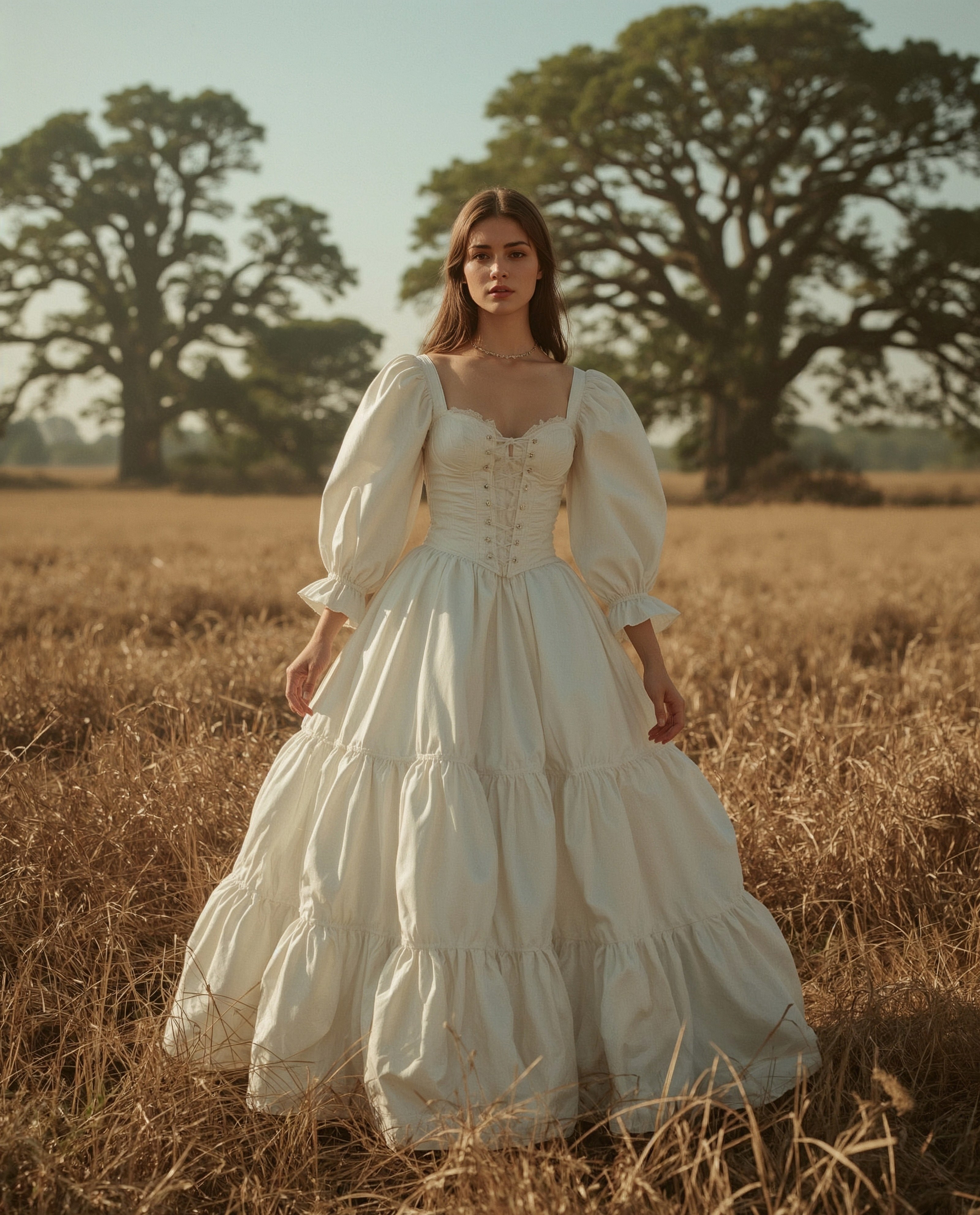 Enchanting Renaissance Ball Gown for the Fairycore Bride