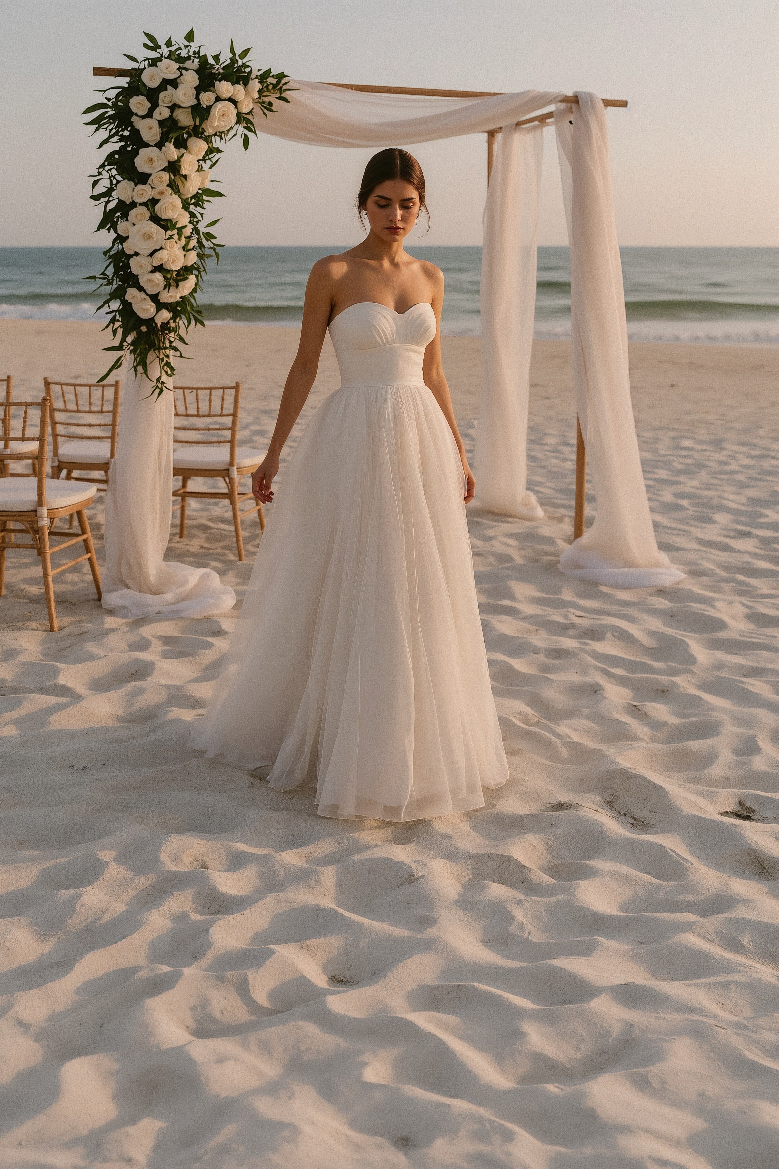 Romantic Beach Wedding Dresses: Flowy & Elegant Bridal Style
