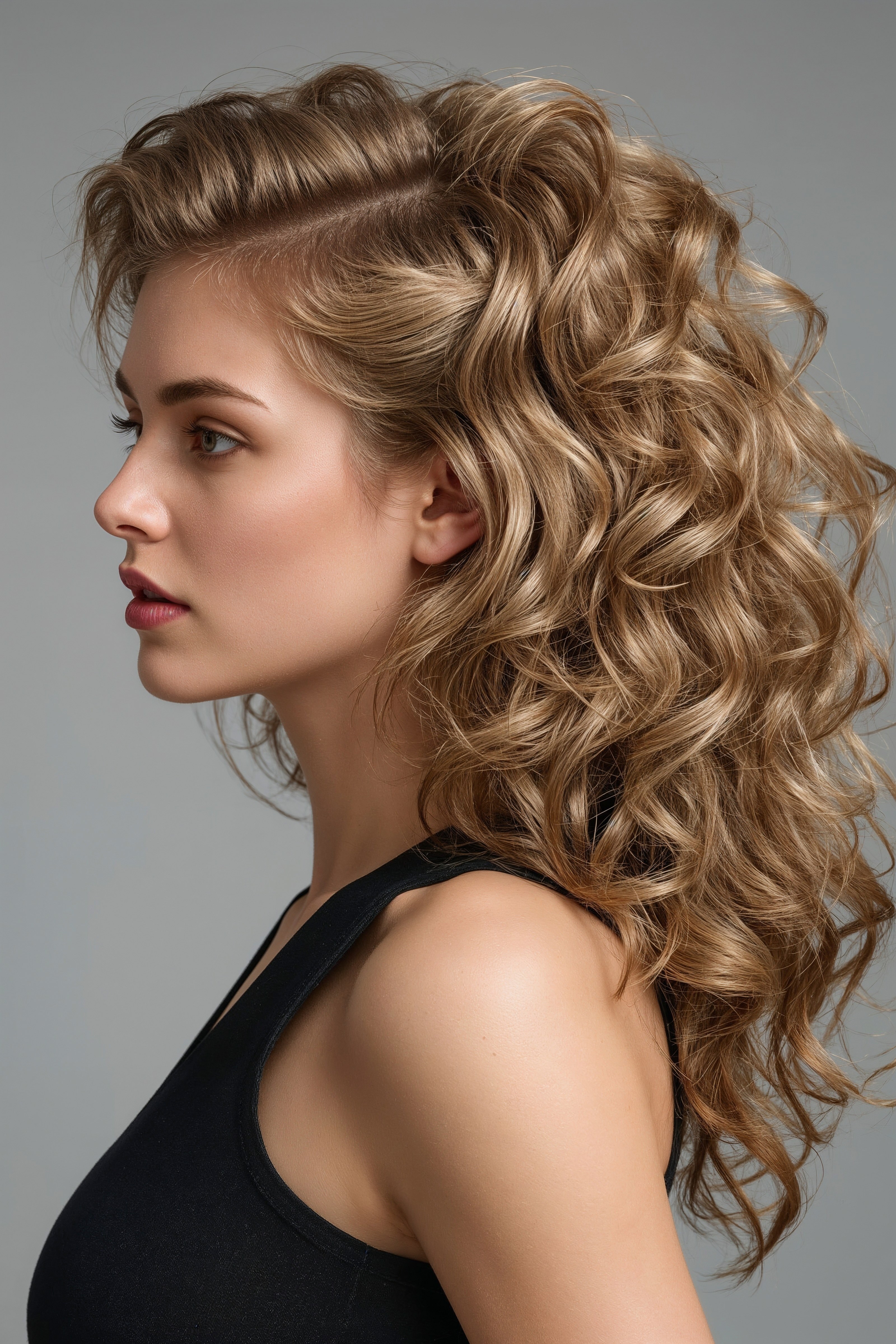 Glamorous Voluminous Ponytail: High Upstyles for Weddings