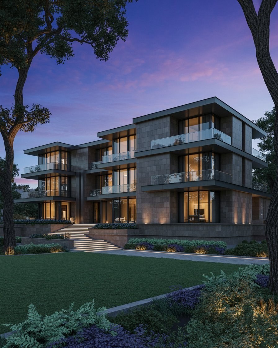 Dream Mansion Exteriors: Modern Farmhouse Luxury Redefined