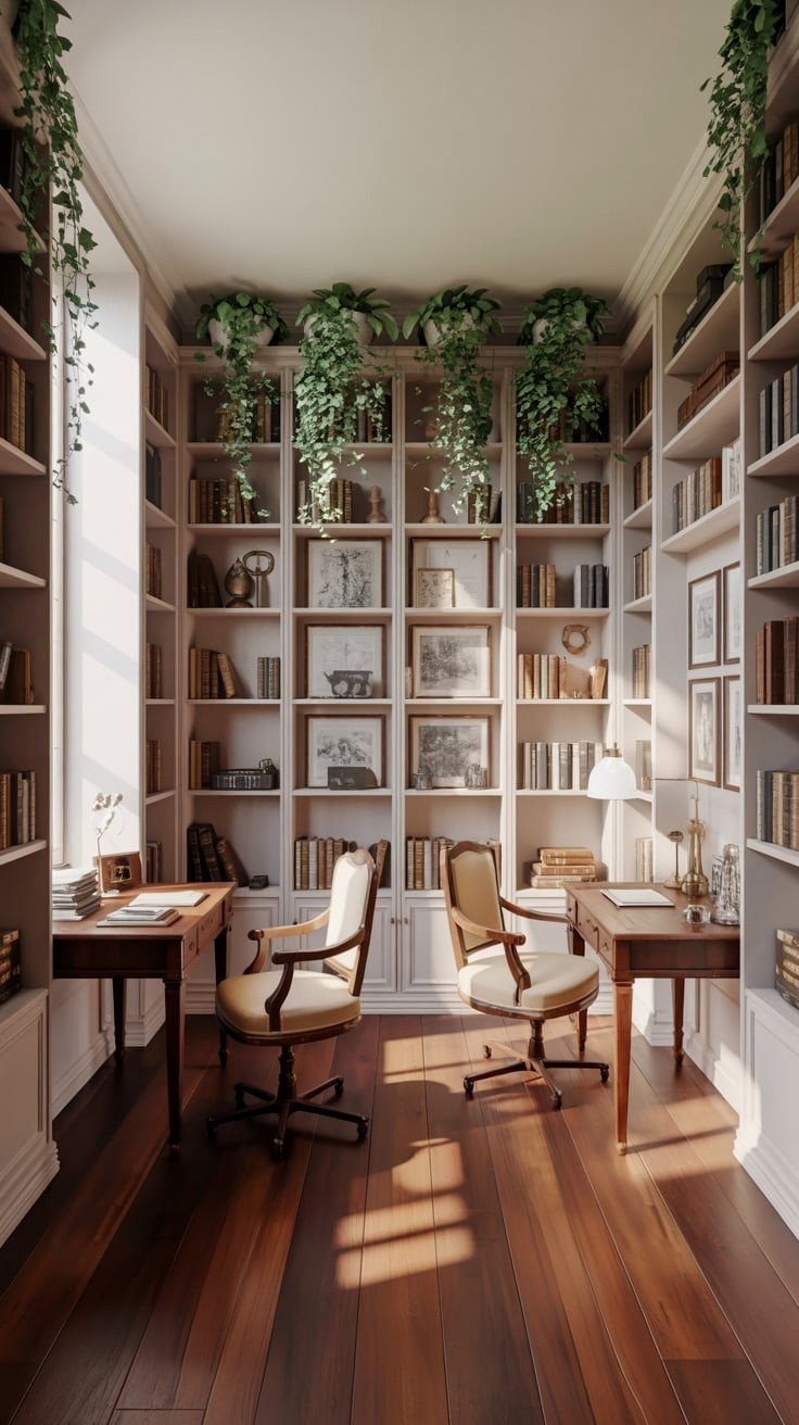Light Academia Office: Elegant Home Study Aesthetic