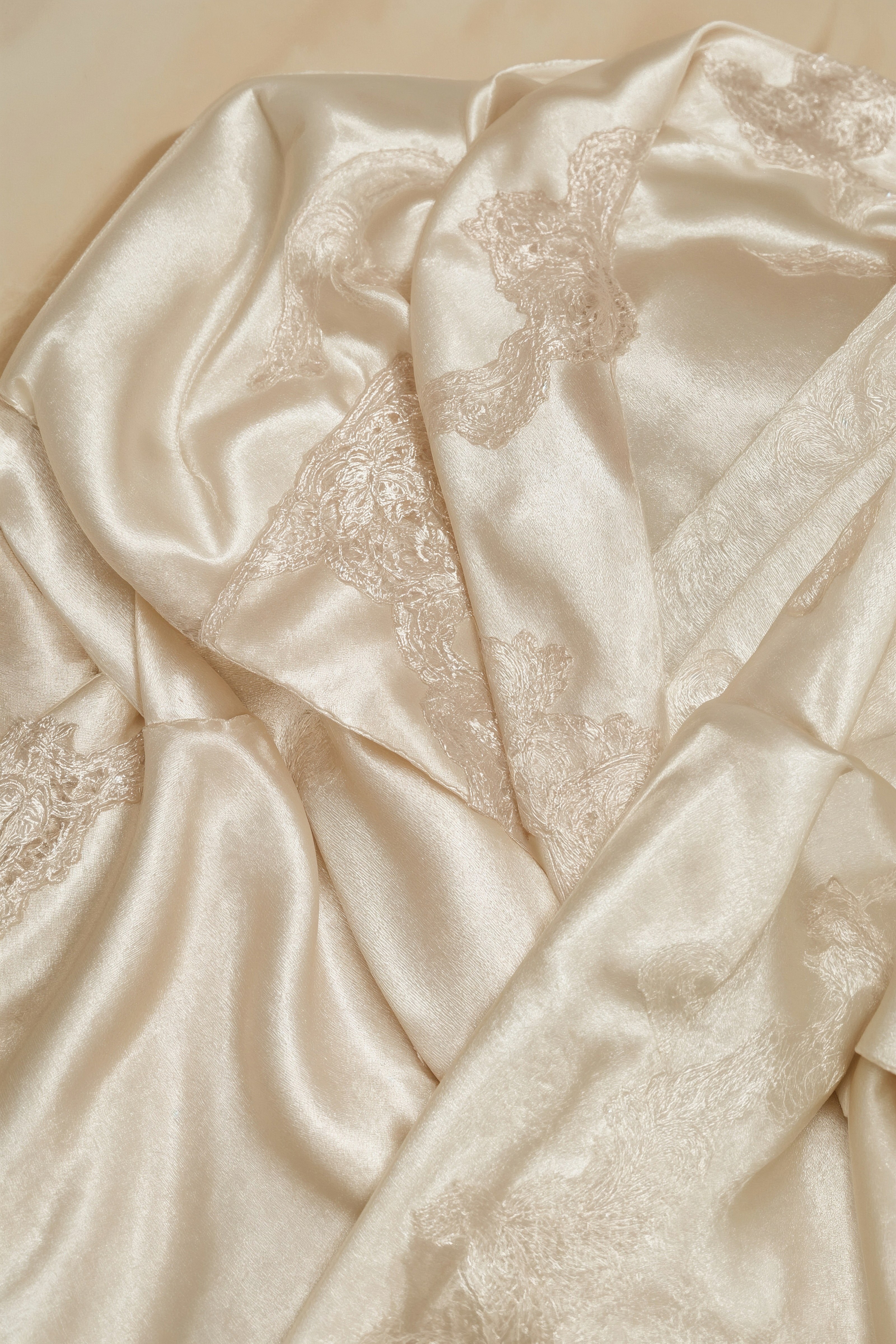 Luxury Cream Robe: Your Ultimate Bridal Loungewear Essential
