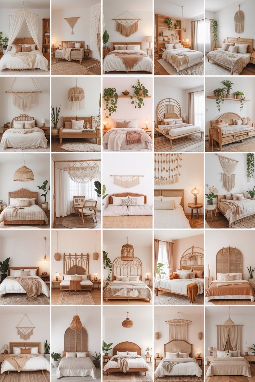 Beige Boho Bedroom Ideas: Natural Vibes & Cozy Room Makeover