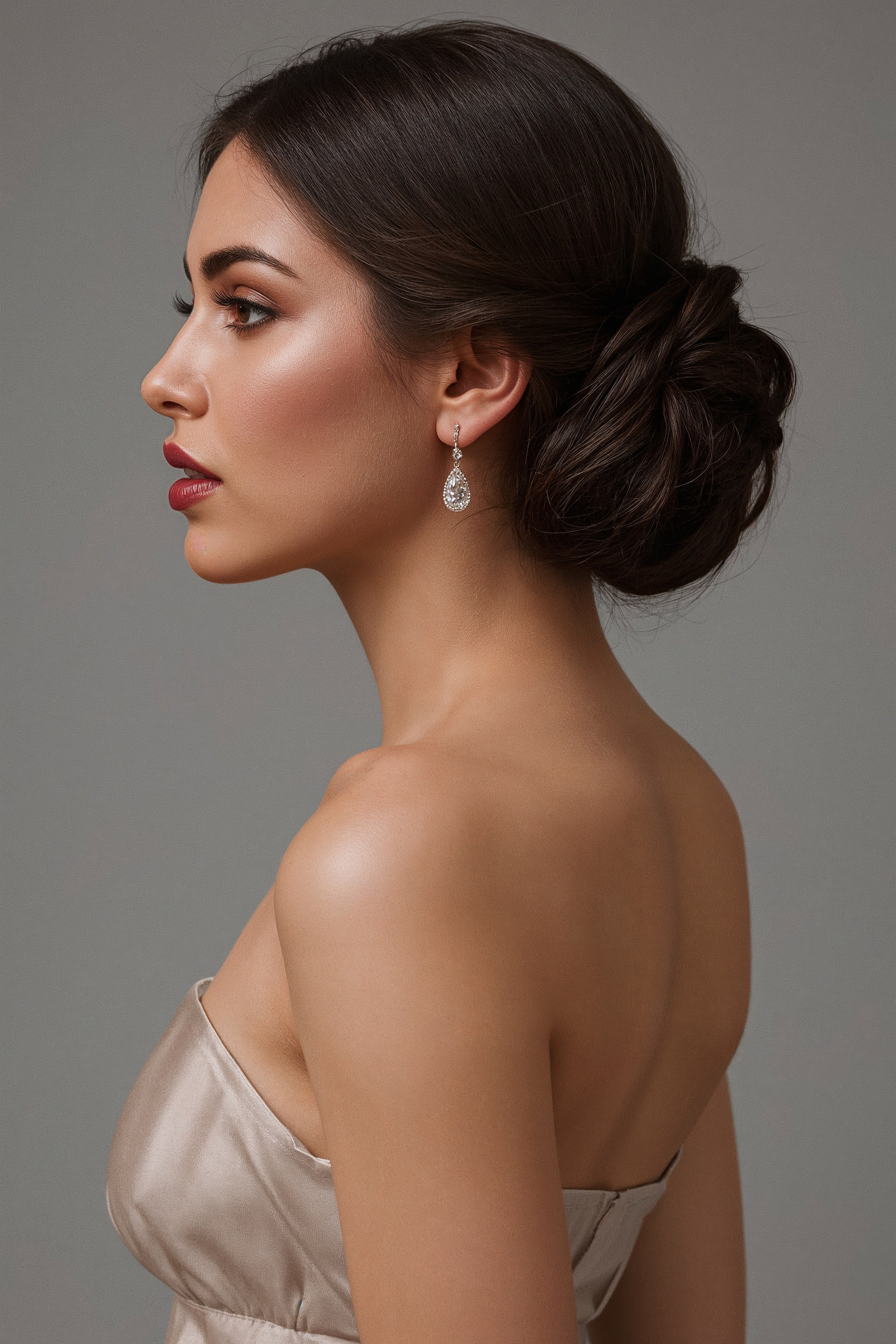 Chic Low Wedding Hairdos for the Elegant Bride & Guests