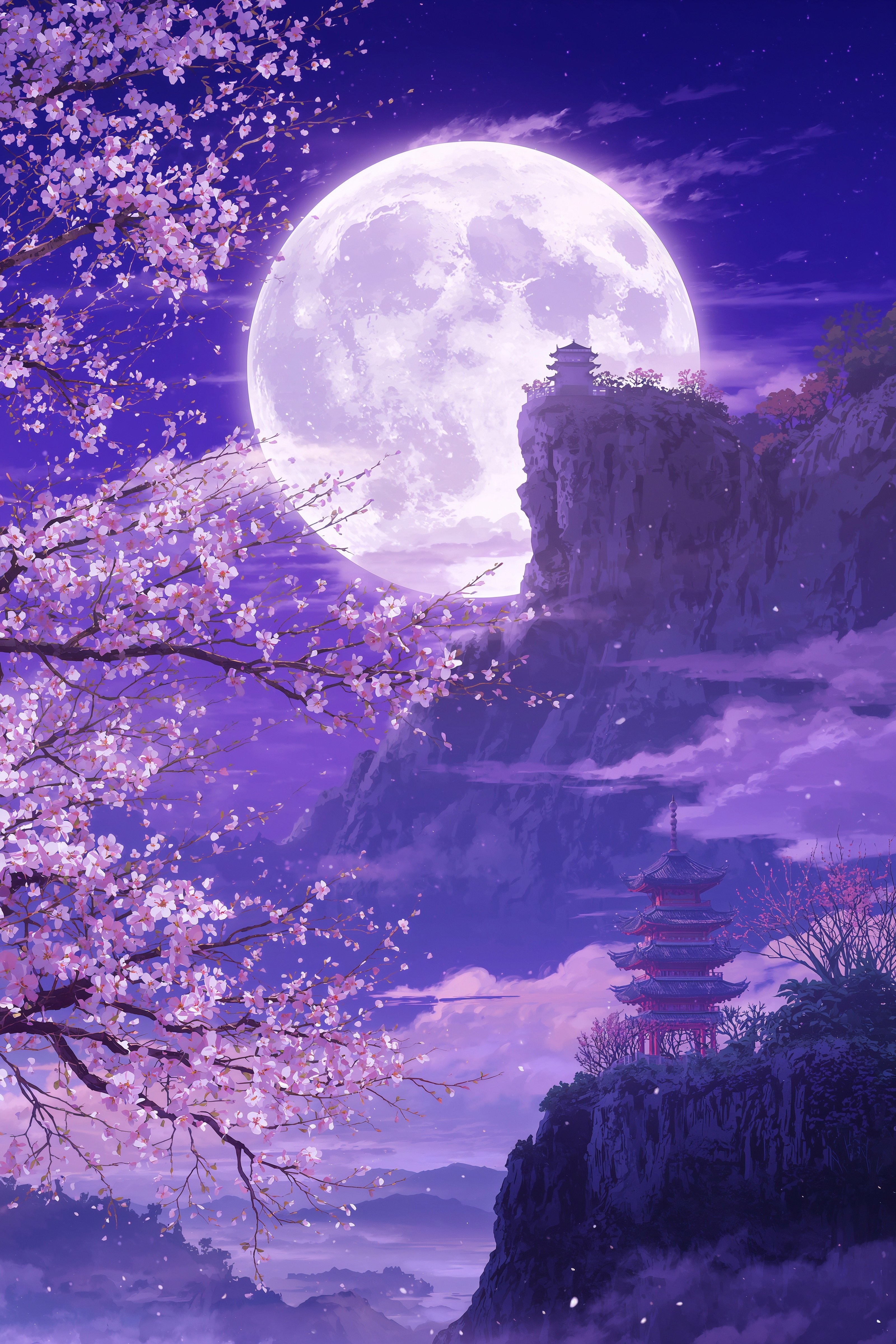 Magical Panorama Anime: 8K Mobile & 4K Desktop Wallpapers